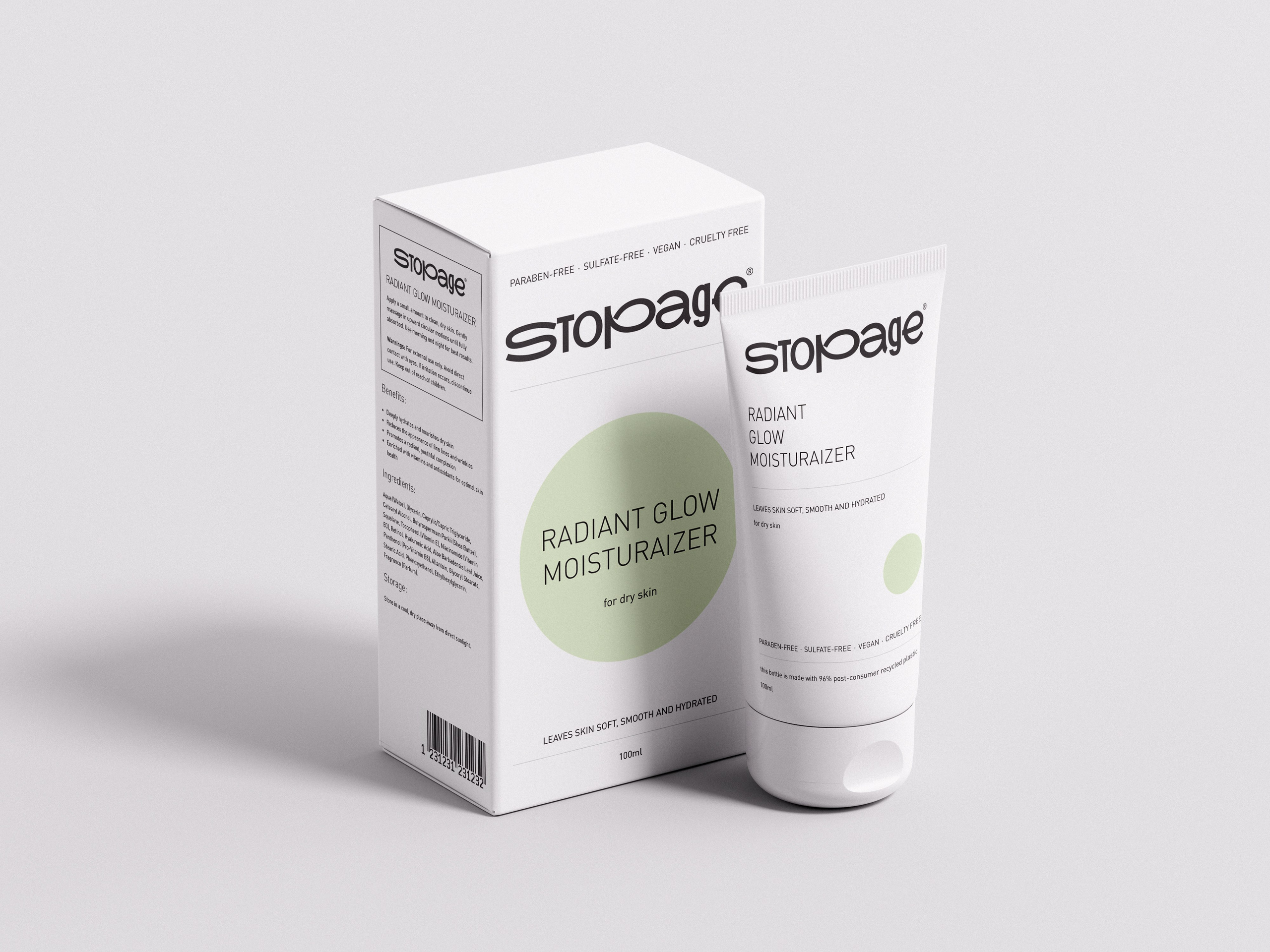 Antiage cosmetic concept