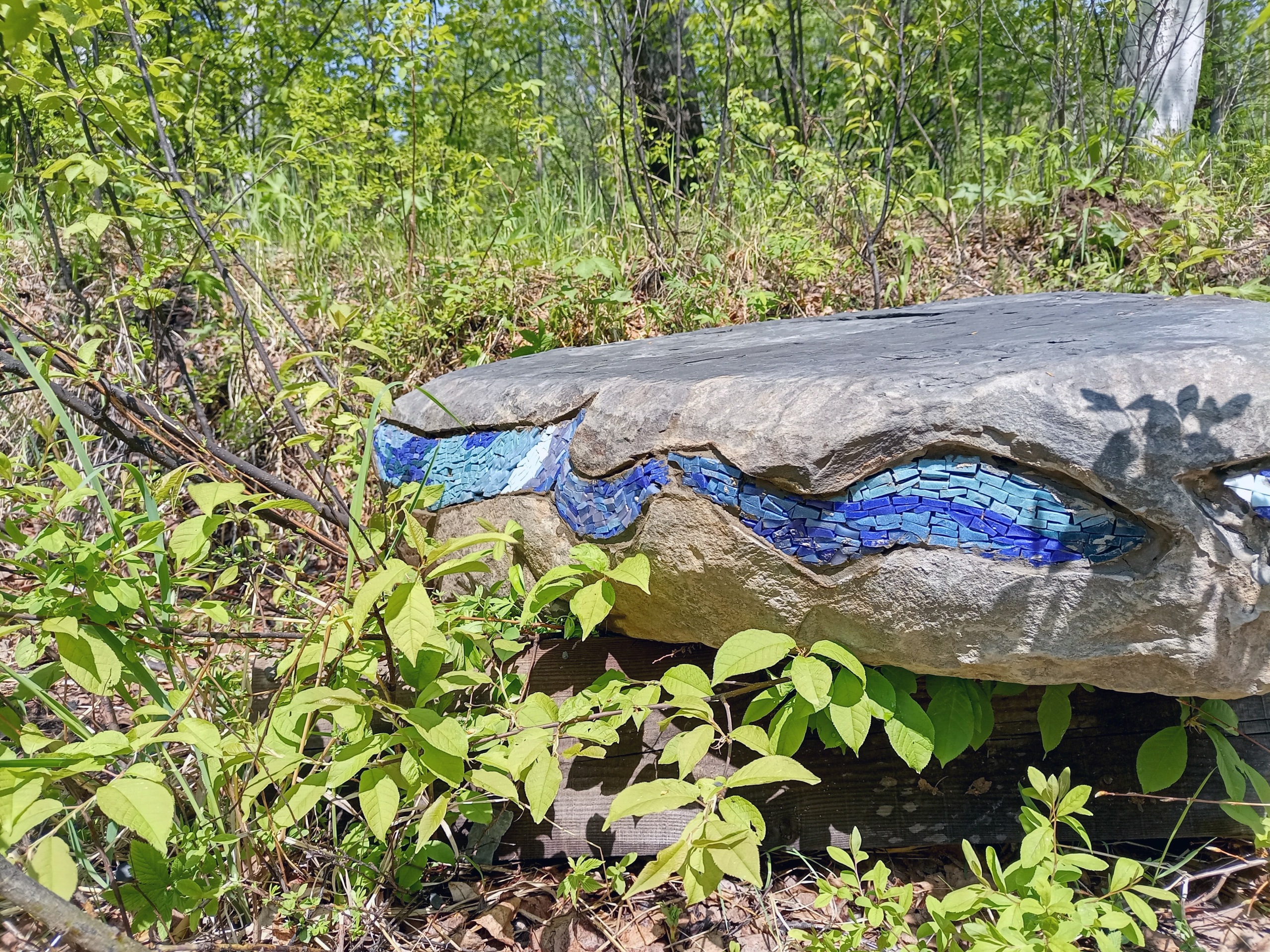 Камни-мост. Художница Мария Кузнецова