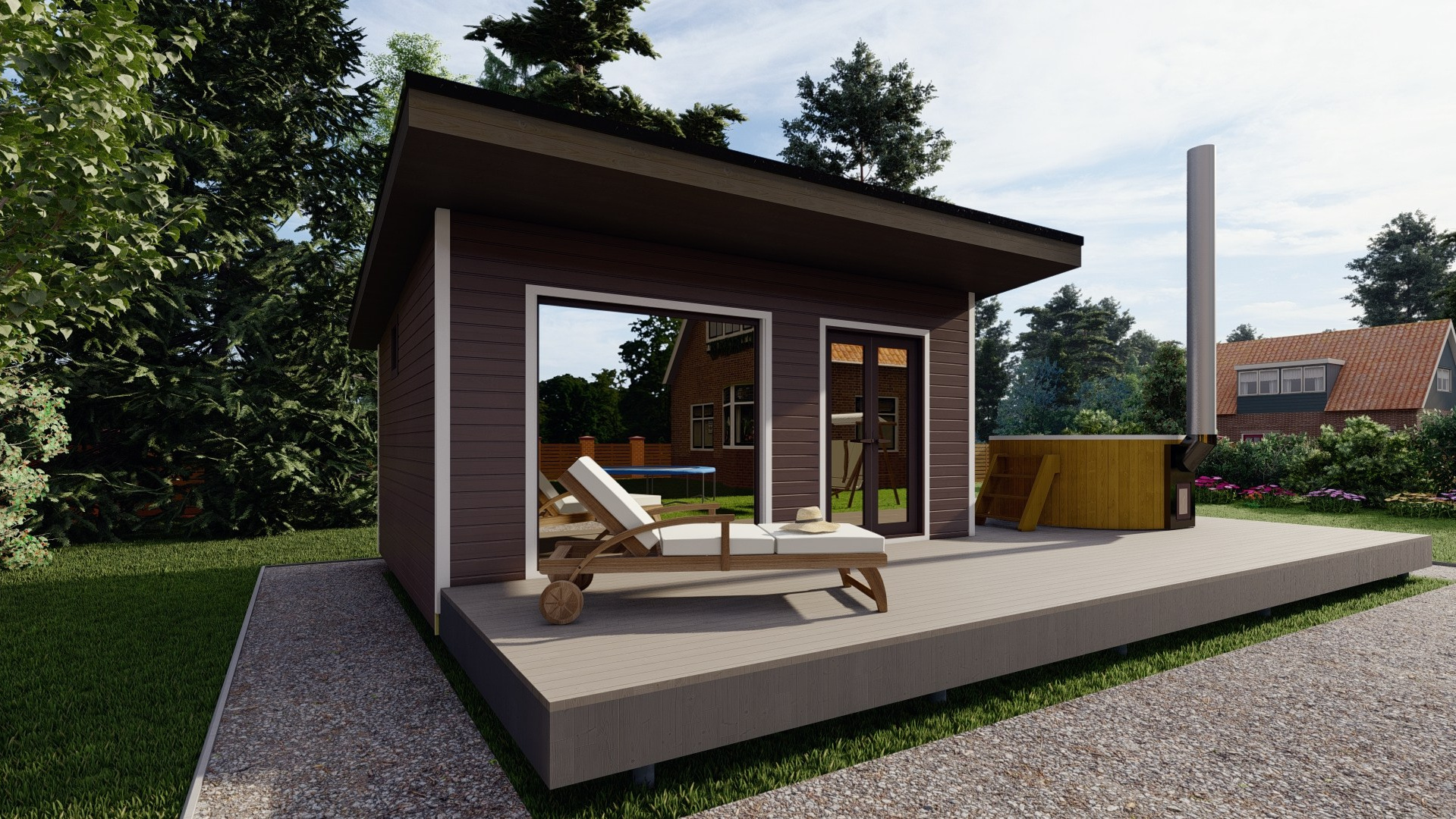 Баня Резиденция. Строительство модульных бань