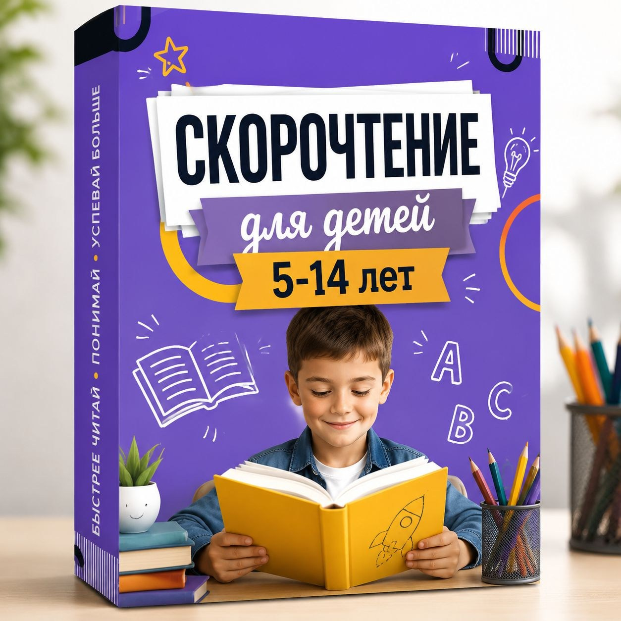 Скорочтение для детей — бесплатные уроки онлайн