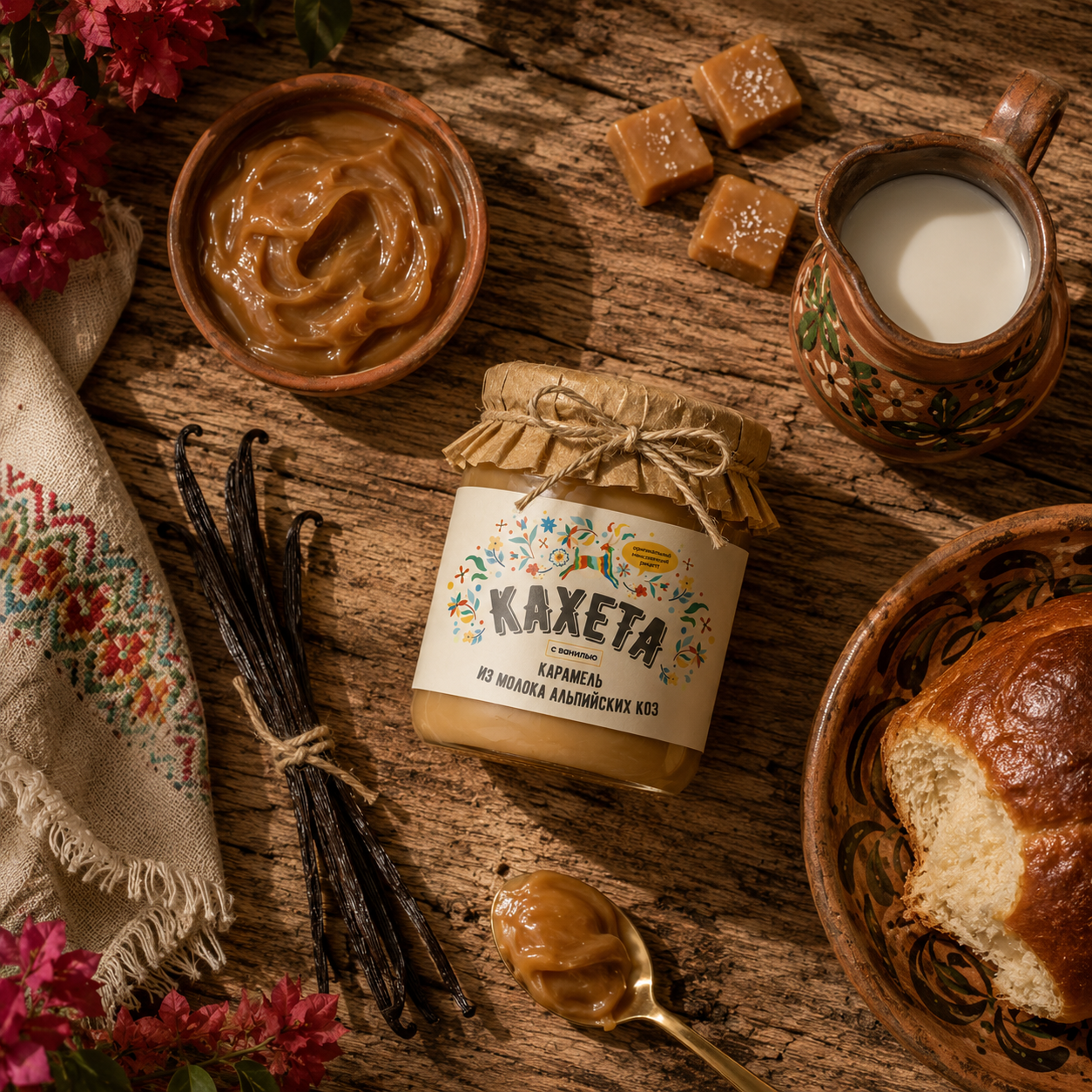 Этикетка карамели “Кахета”. Aleksandra Bulgakova, packaging and identity