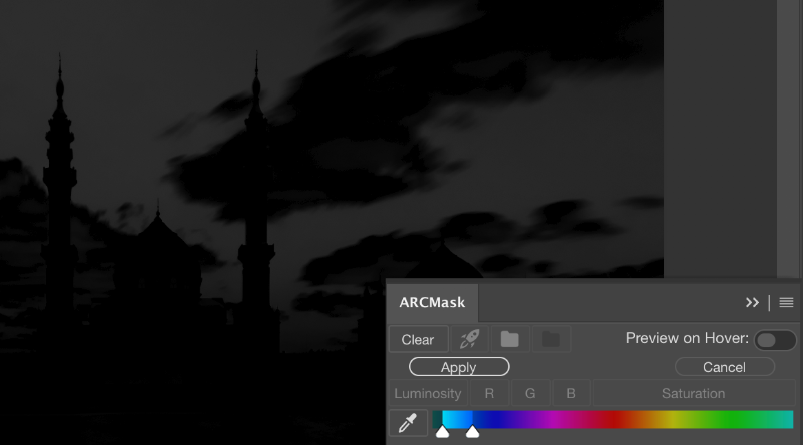 Яркостные маски [3/6]. Описание ARCPanel. Фотограф Константин Шамин