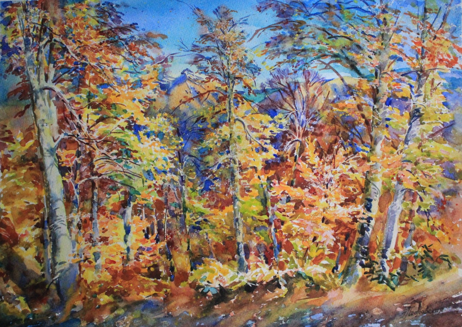 Пленэр. Свет акварели Галины Поплавской