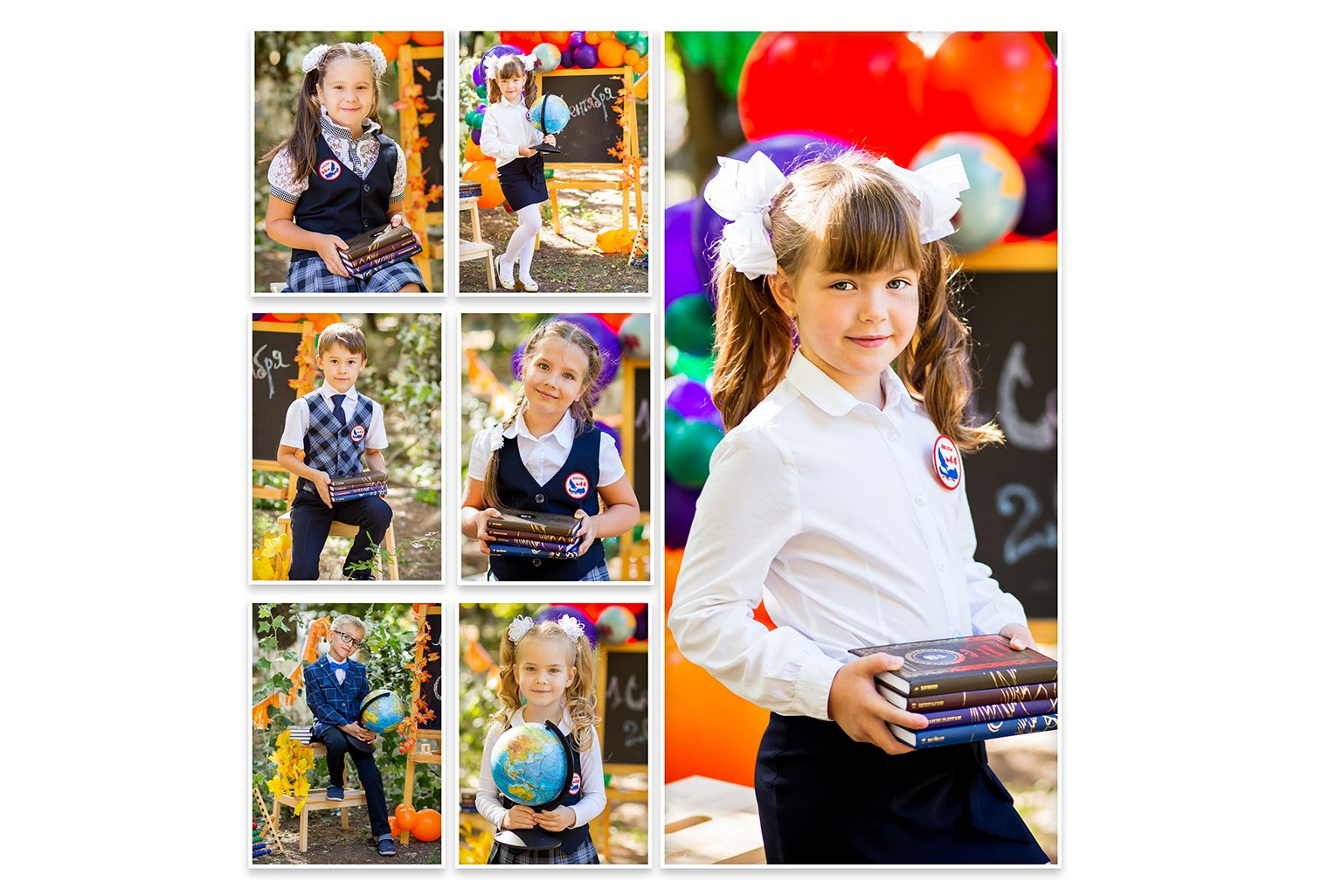 Портрет ученика для выпускного альбома