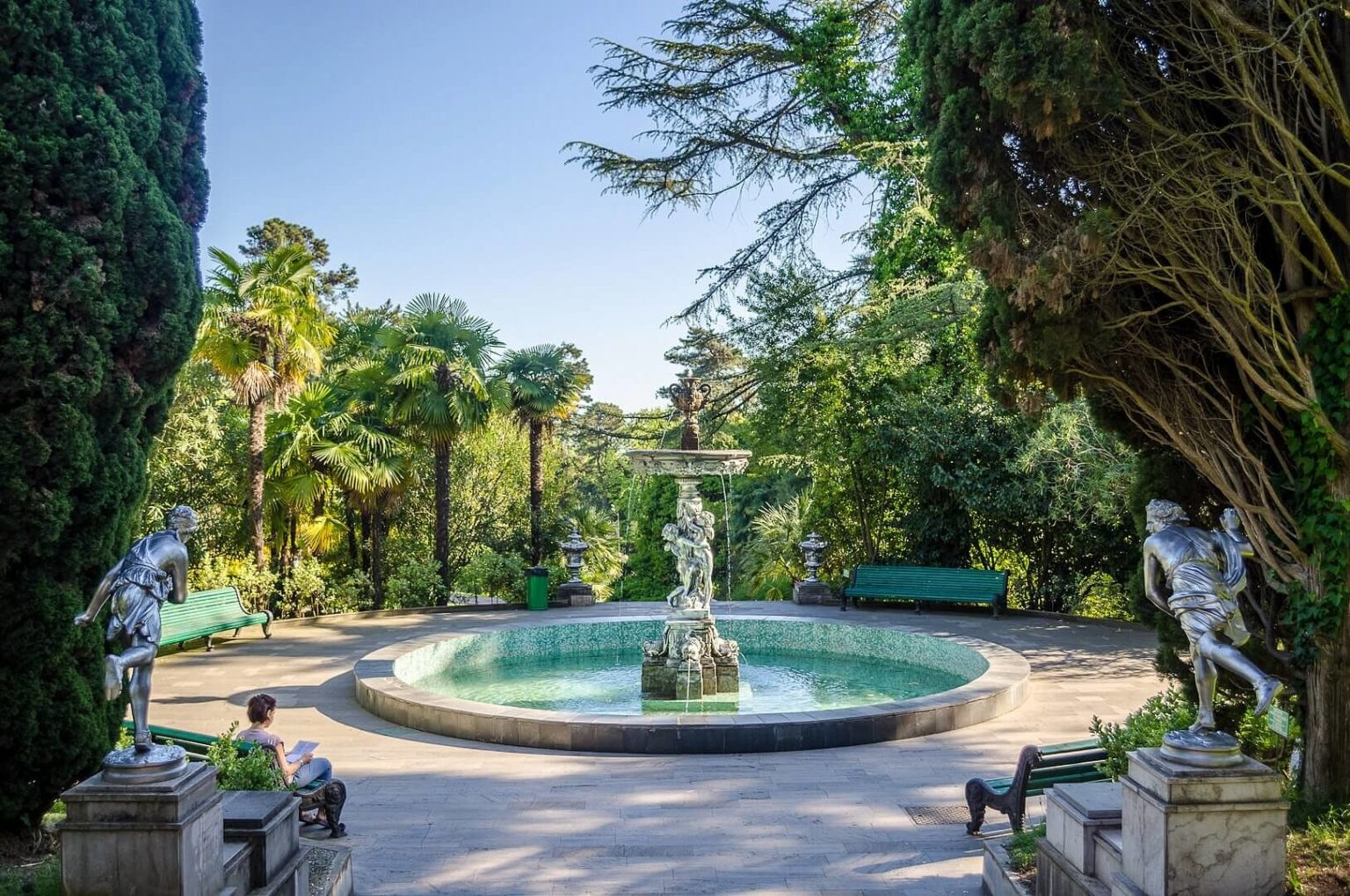 Сочинский дендрарий весной фото