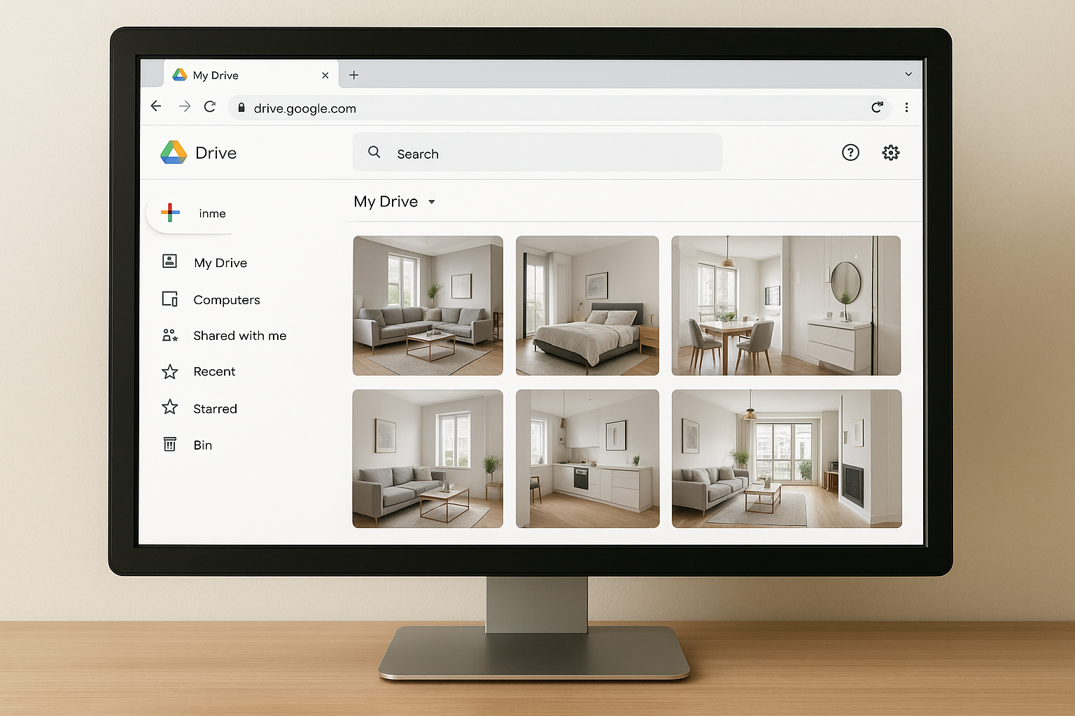 Передача интерьерных фотографий с помощью google drive