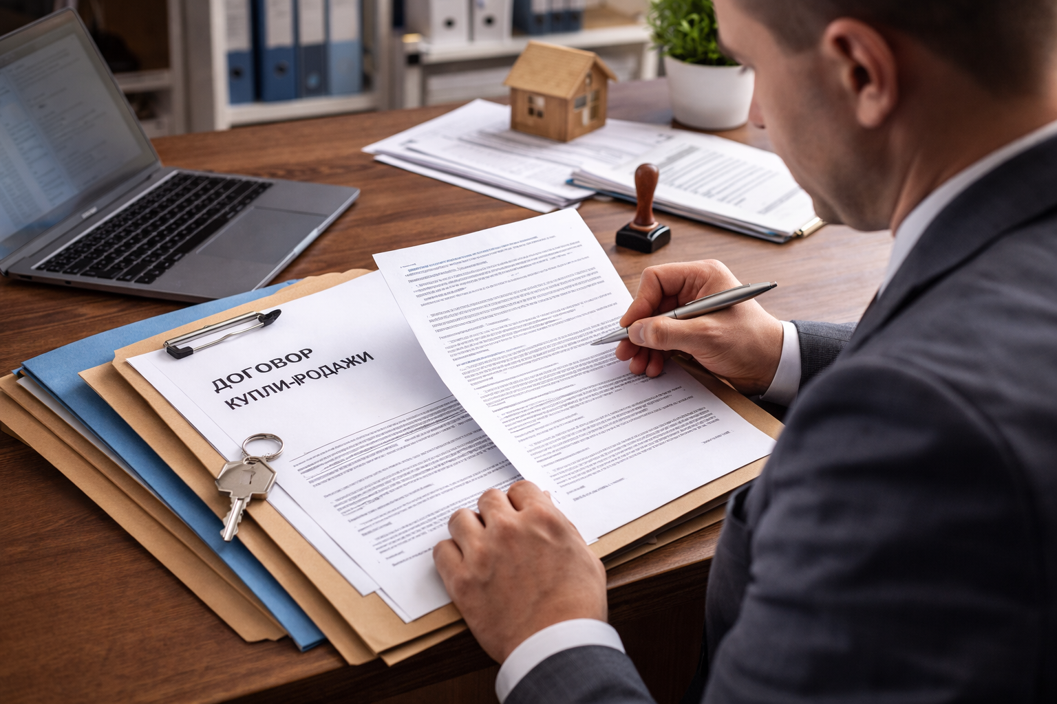 Просмотр документов для продажи квартиры