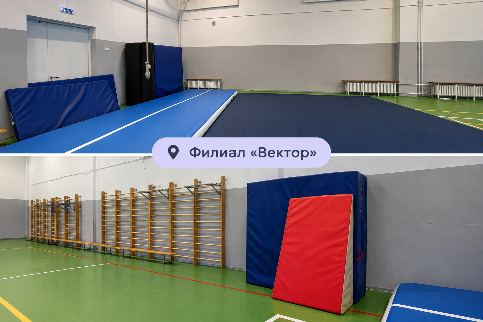 Тренировочный зал Acrostars в Люберцах