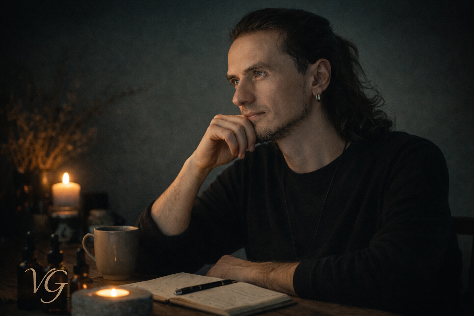 Виктор Гебель — визуальные серии, образы и авторский формат «Внутренний портрет»