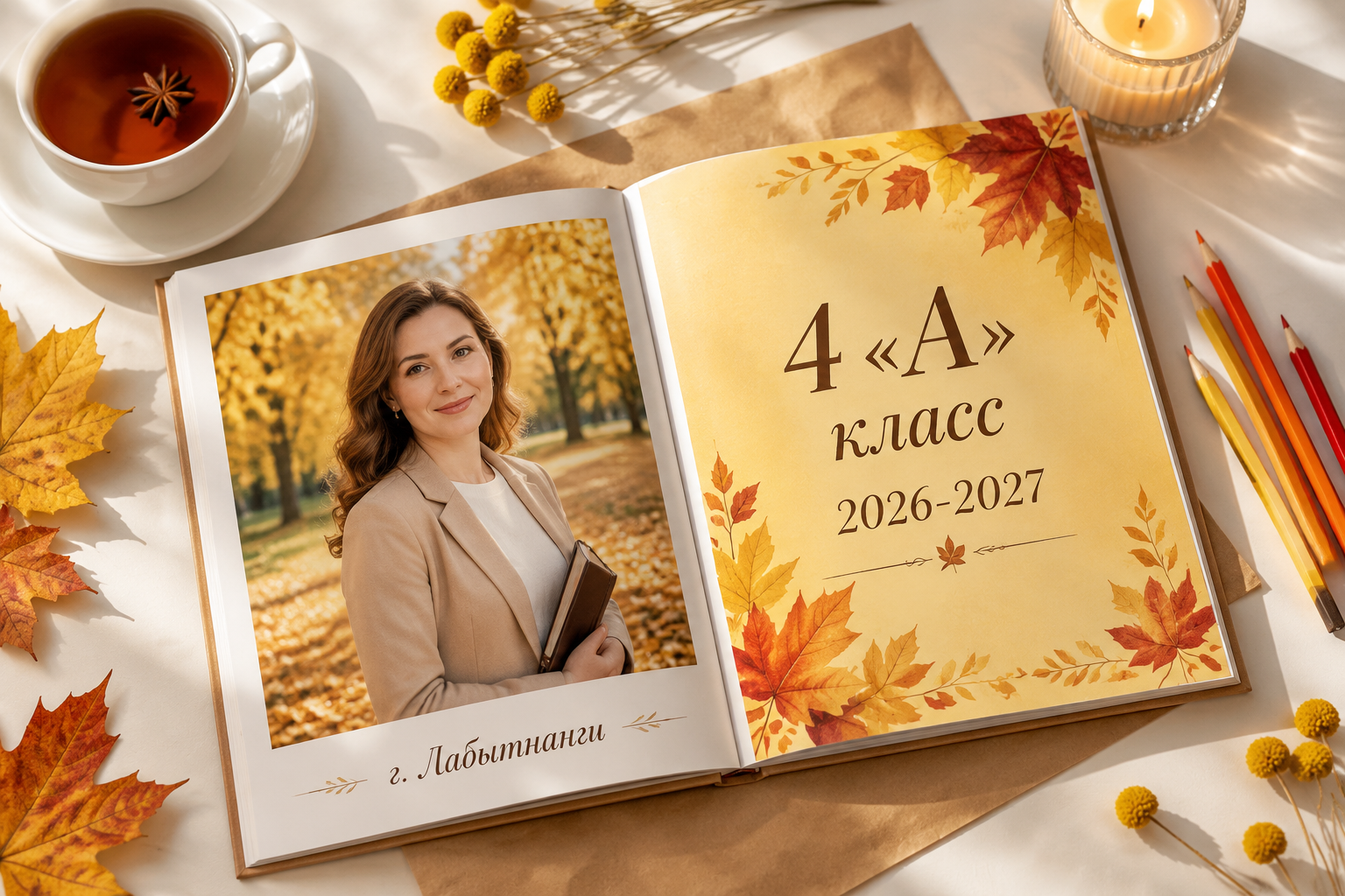 Осенний уют. Семейный и детский фотограф в Лабытнанги Антон Власенко