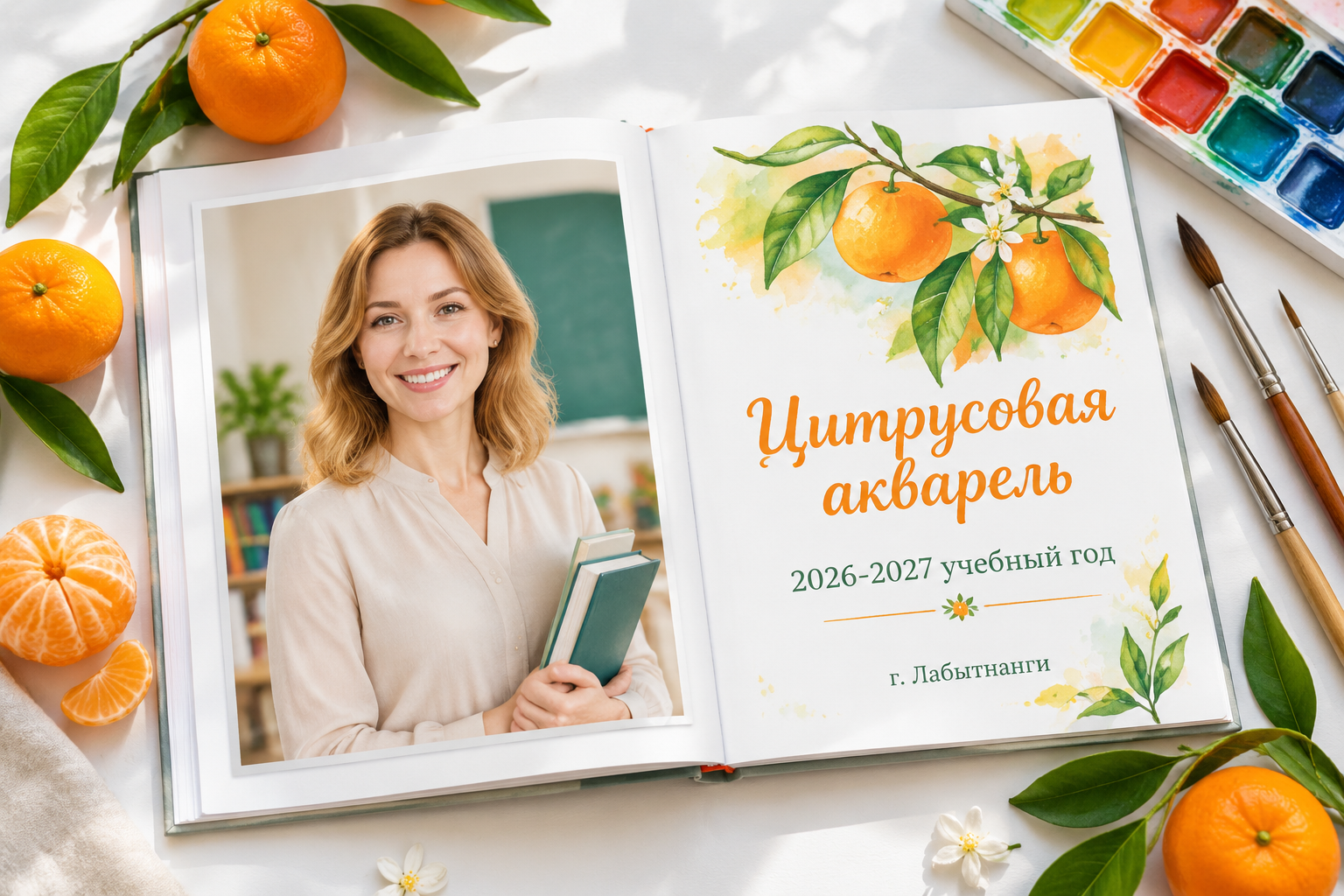 Цитрусовая акварель. Семейный и детский фотограф в Лабытнанги Антон Власенко