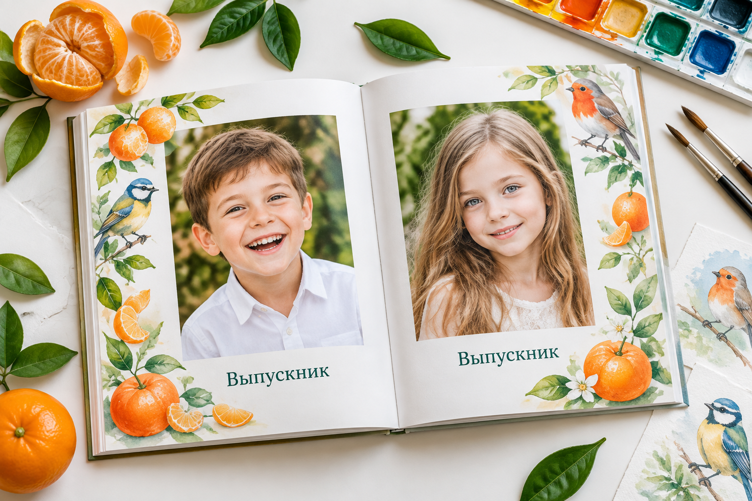 Цитрусовая акварель. Семейный и детский фотограф в Лабытнанги Антон Власенко