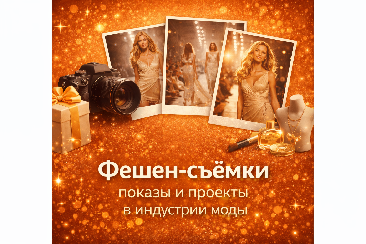 Запись на FASHION фотосессию,  съёмка для фешн журналов и портфолио