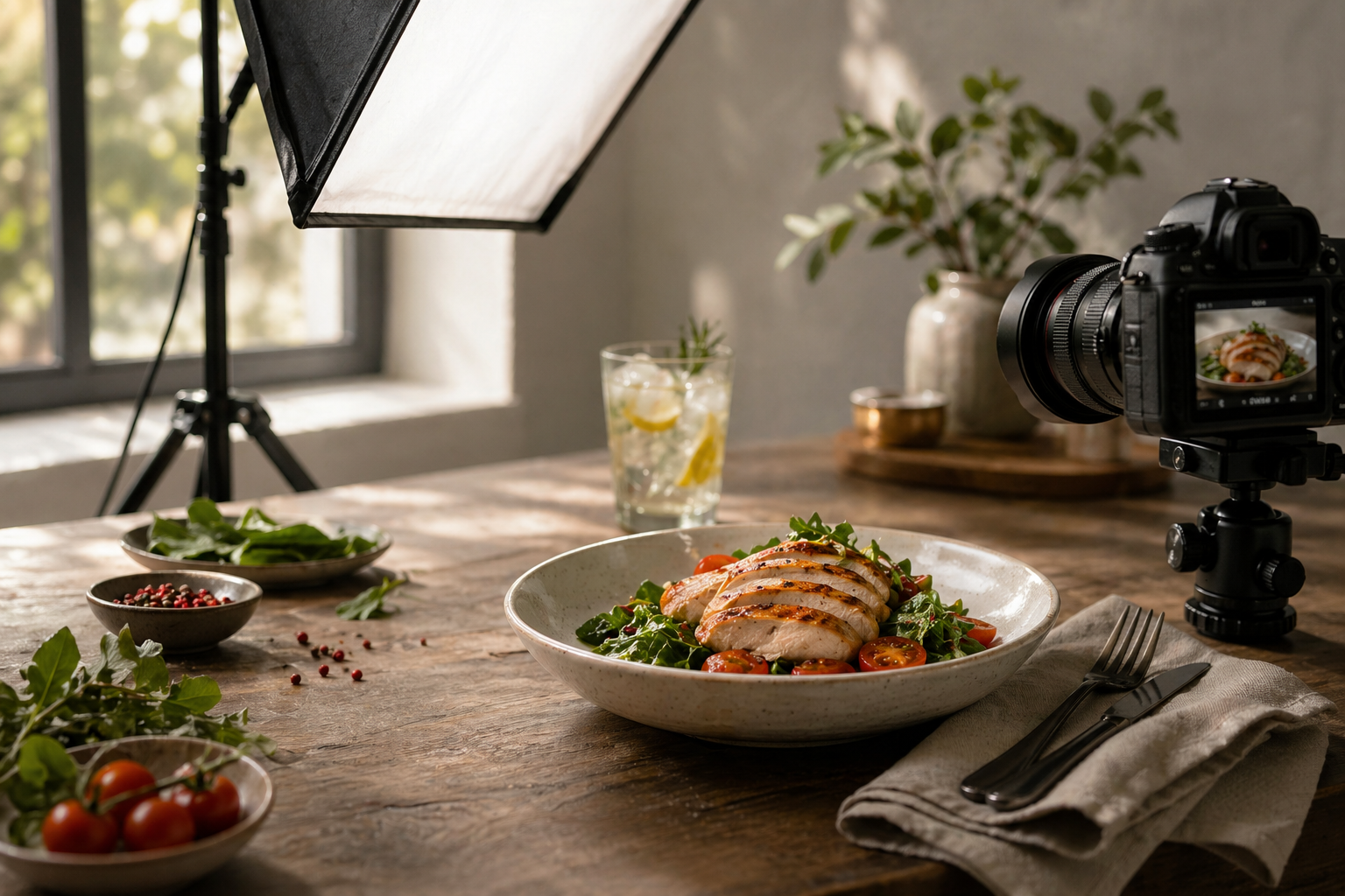 Фотосъёмка для заведений общепита: реквизит и подготовка