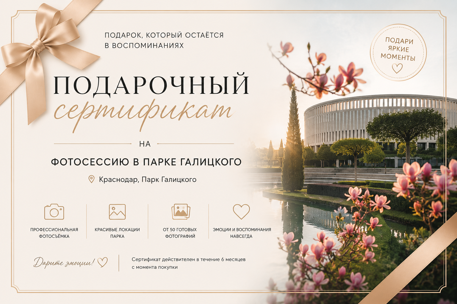 Фотосессия в Парке Галицкого