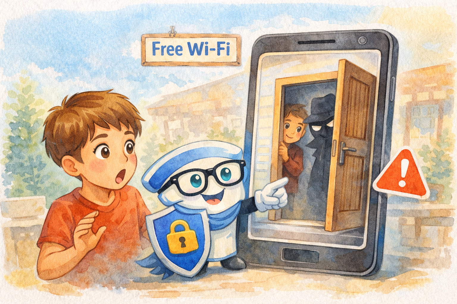 Осторожно, бесплатный Wi-Fi!. НКО ЦИФРОВОЕ РАВЕНСТВО