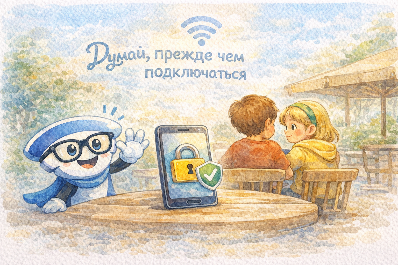 Осторожно, бесплатный Wi-Fi!. НКО ЦИФРОВОЕ РАВЕНСТВО