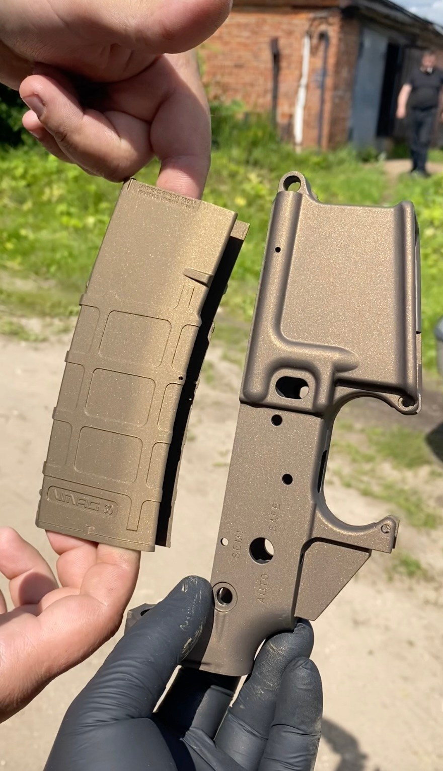 Как проходит покраска страйкбольного оружия в Cerakote. Страйкбольная мастерская Бигич Воркшоп