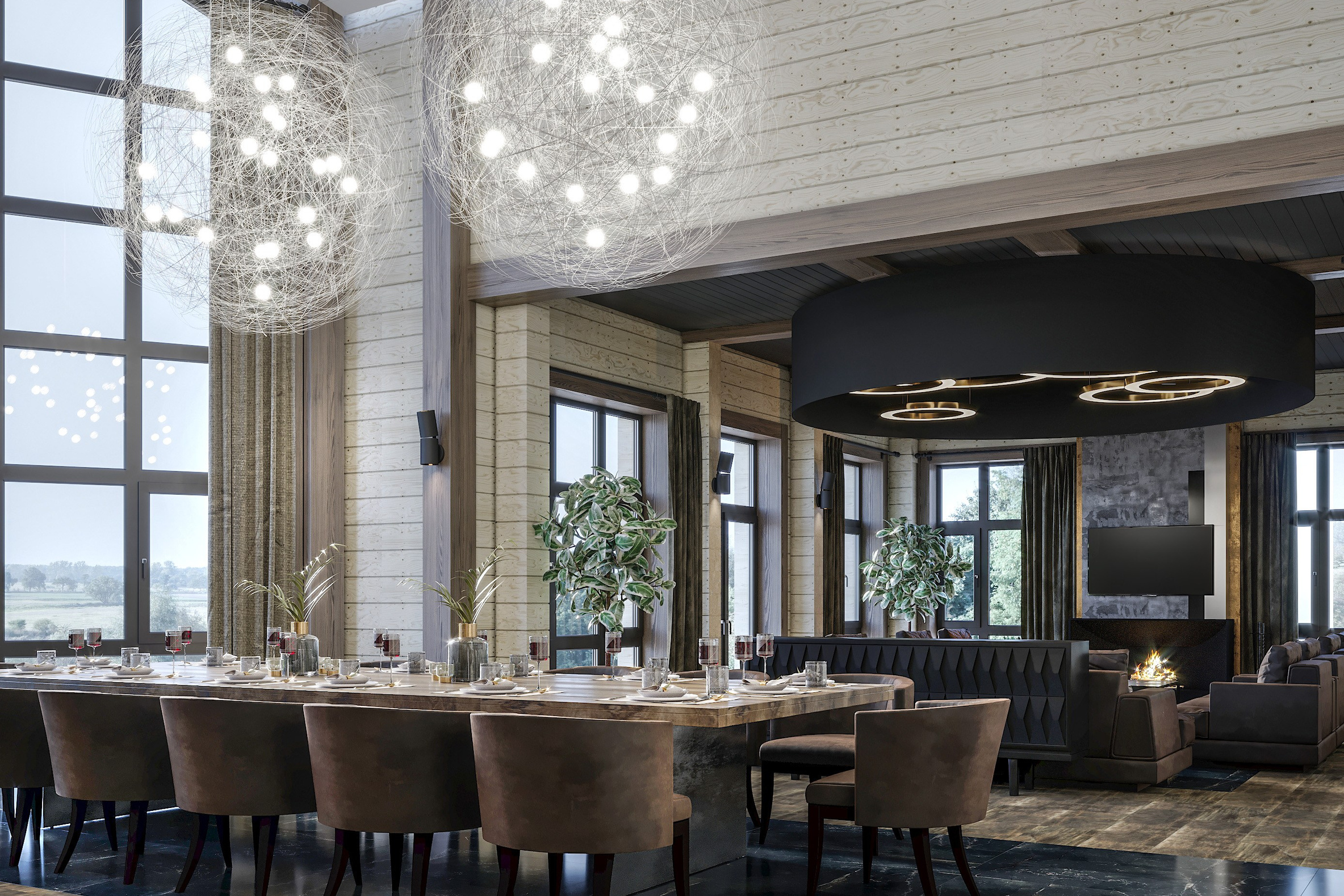 КОММЕРЧЕСКИЕ ИНТЕРЬЕРЫ. Архитектурно-дизайнерское бюро ROOMS