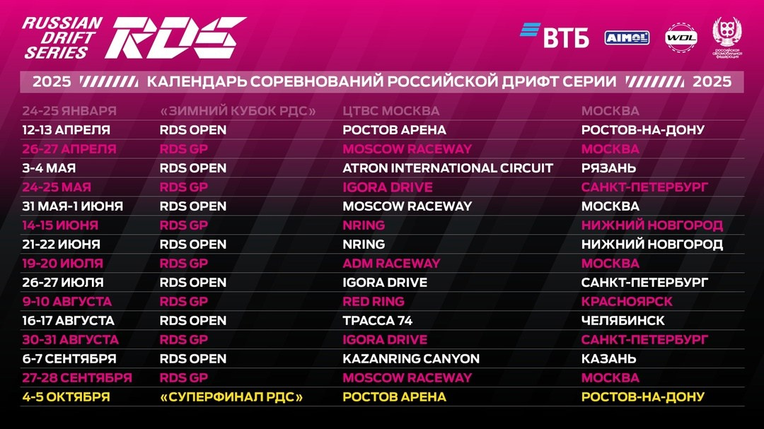 РАСПИСАНИЯ СЕЗОНА 2024/2025. Yaratezza production