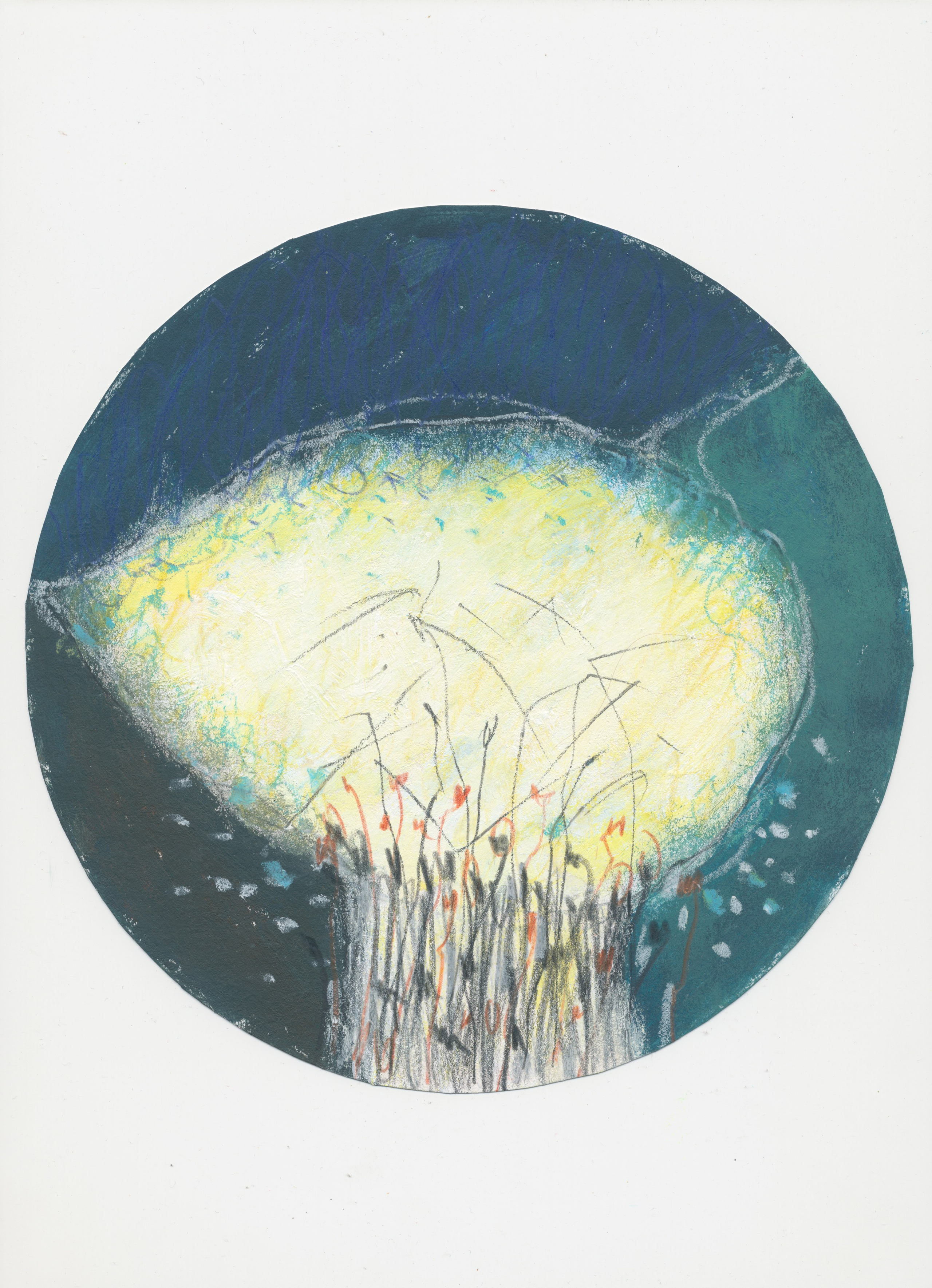 A couple is a planet made by two people. Художник Даля Бучионите