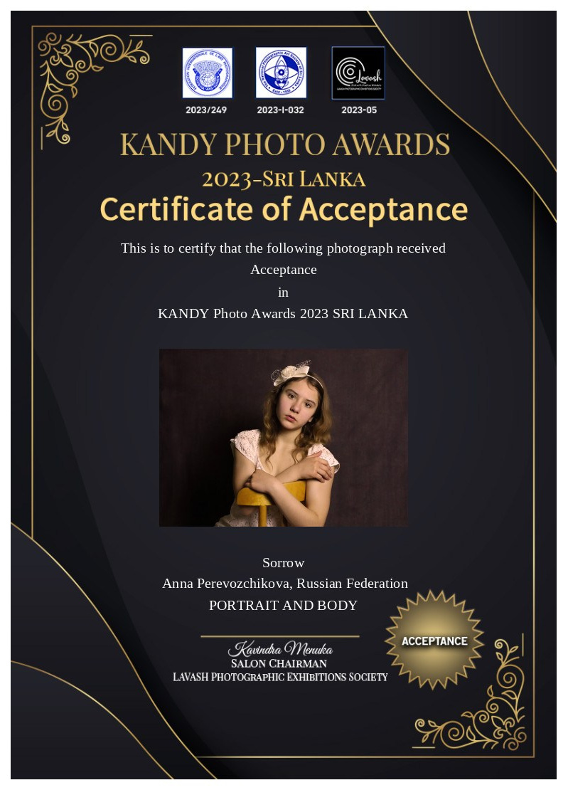 Award — Lavash Merit, KANDY Photo Awards, 2023. Семейный и детский фотограф в Буэнос-Айресе Перевозчикова Анна Fotógrafa de familia y niños en Buenos Aires Perevozchikova Anna