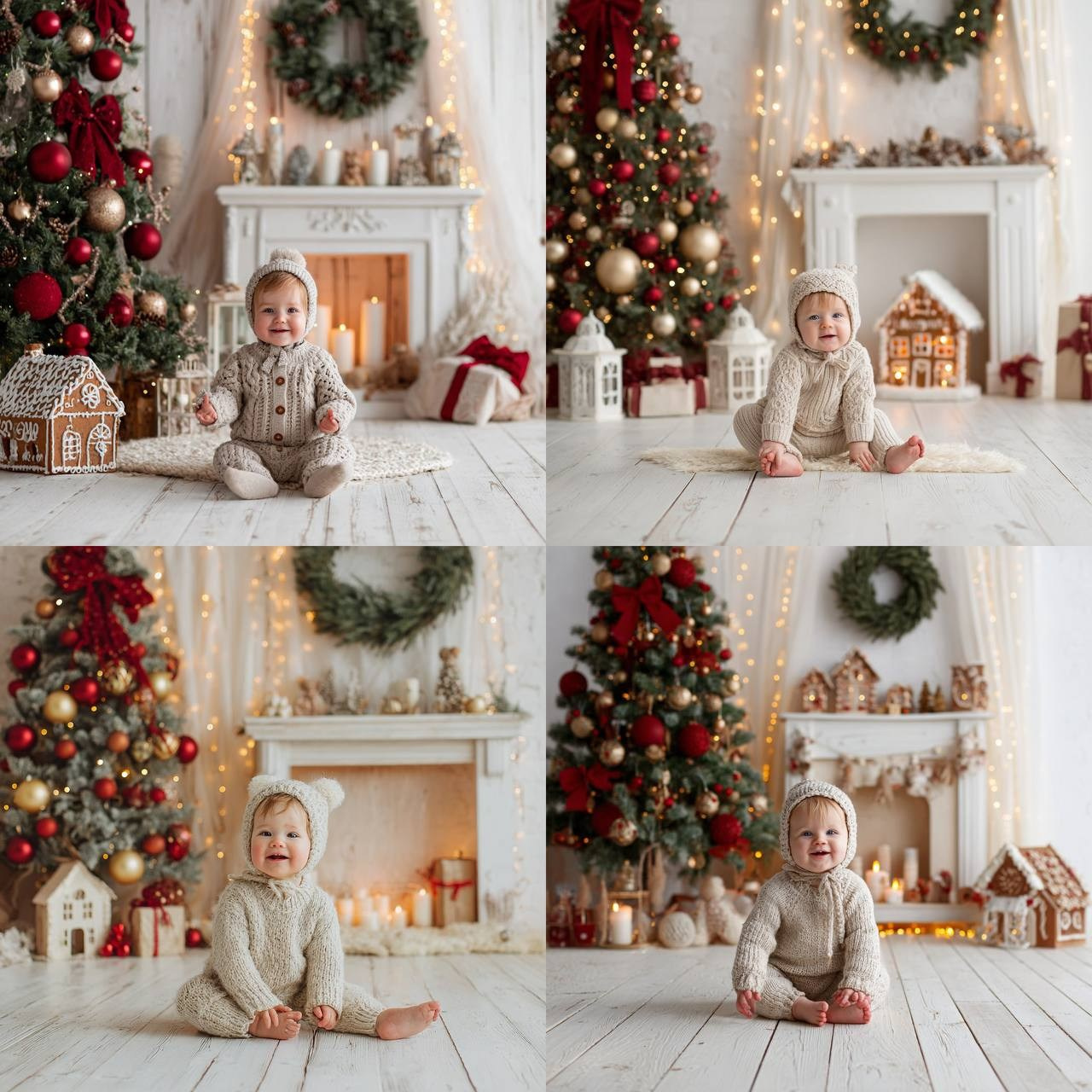 НОВЫЙ ГОД 2025-2026. Фотограф новорождённых в Санкт-Петербурге Наталья Булгакова