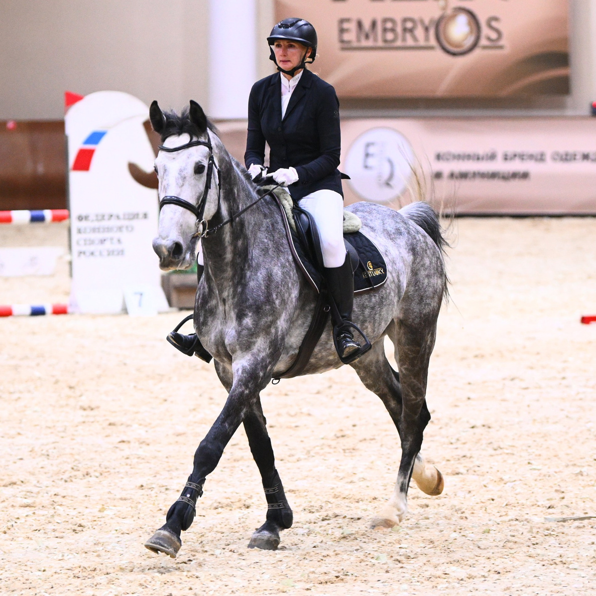 2025.10.25 — КСК Виват, Россия!. ТУРНИРНАЯ КОННАЯ ФОТОГРАФИЯ, Руднева Ольга и Евгений Адеев