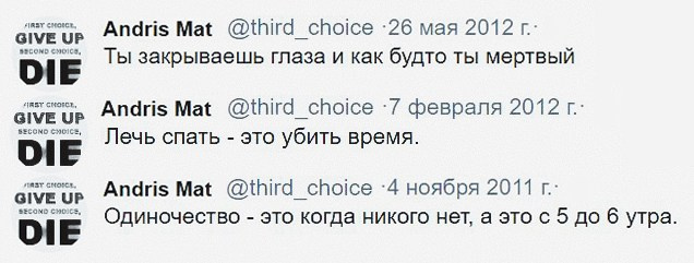 Twitter. ХРОНИКИ ХРОНОСА