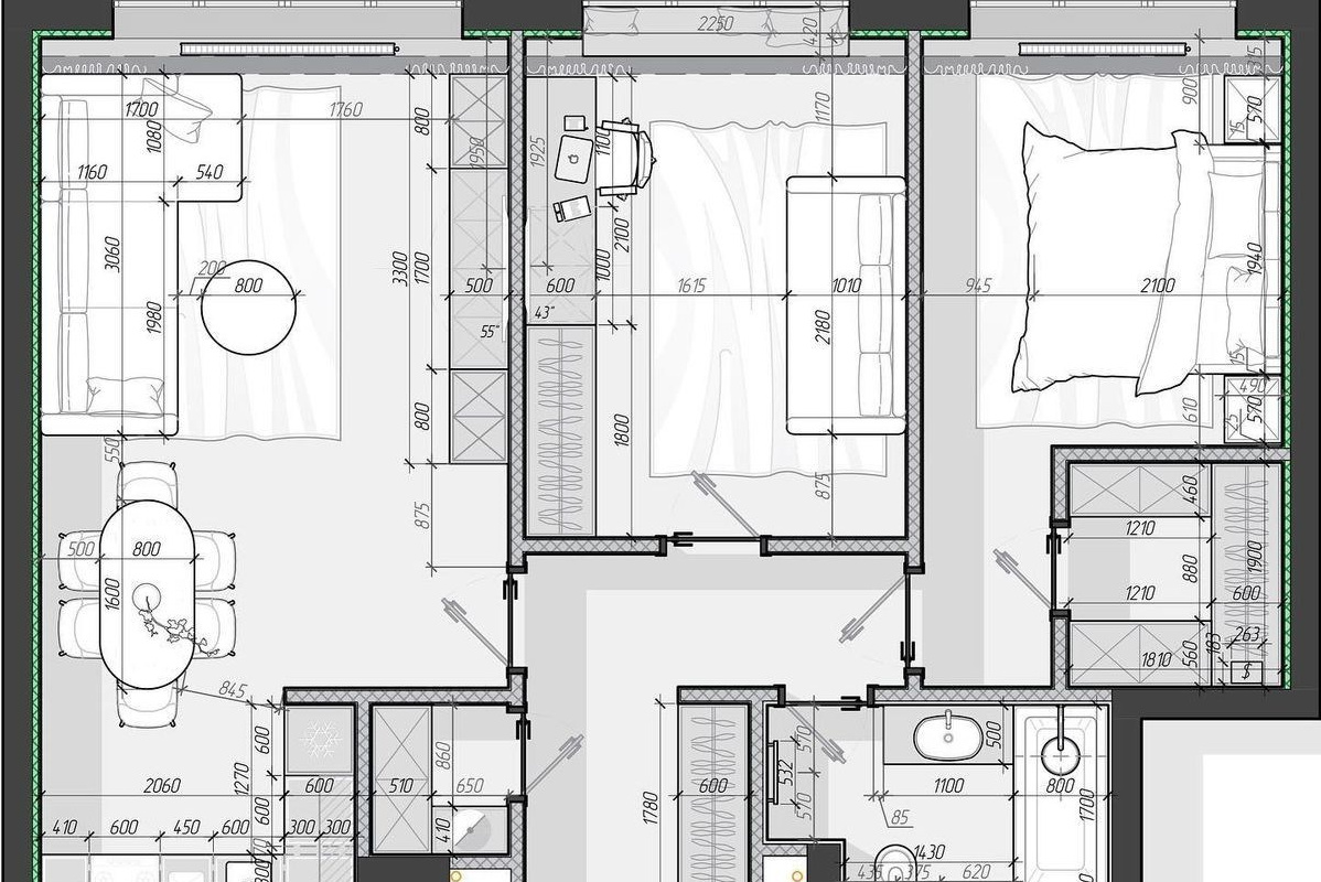 Услуги. Студия дизайна интерьера в Москве T.Art Design