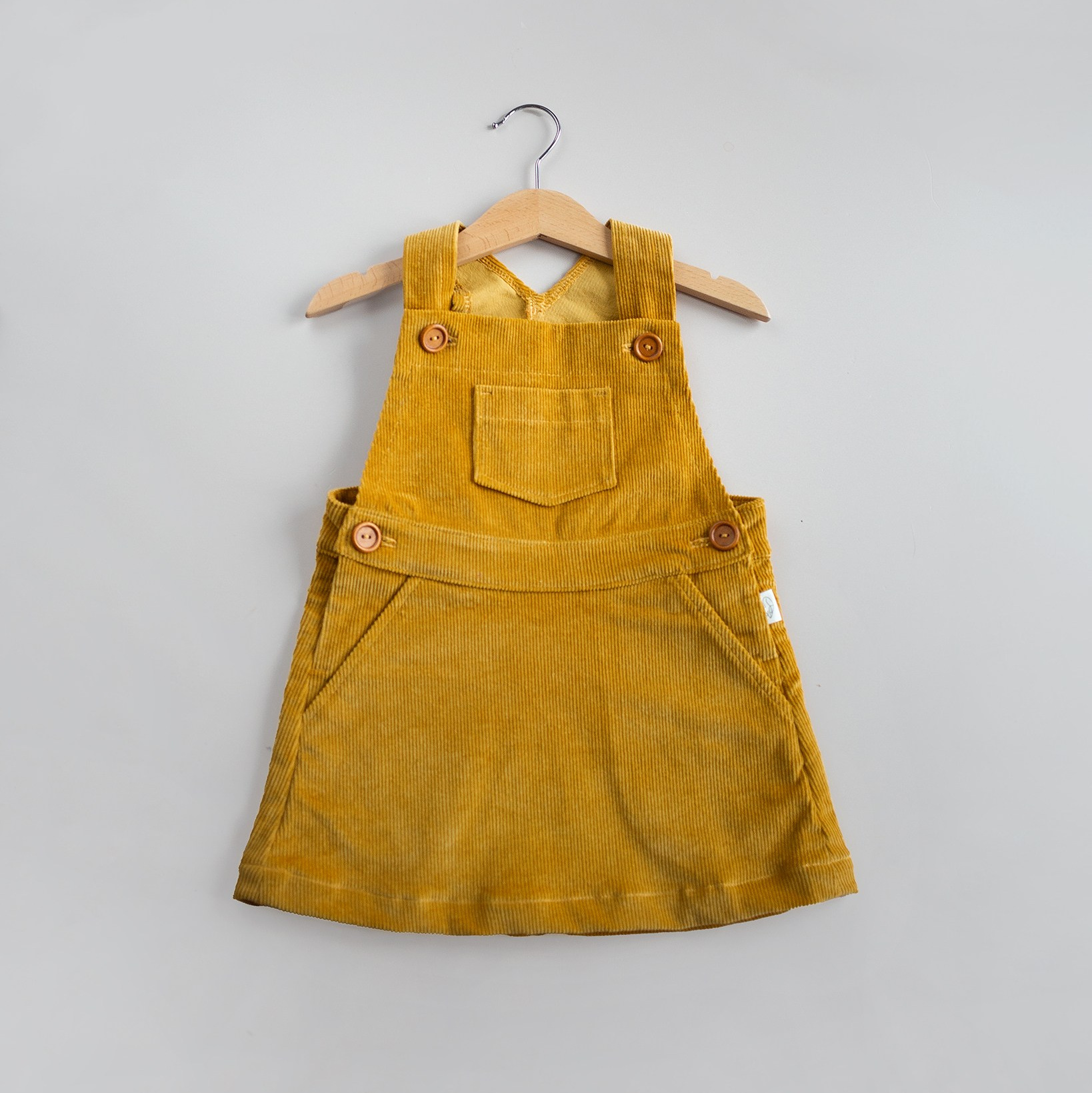 061 Сарафан с карманом. Эко-одежда для детей
