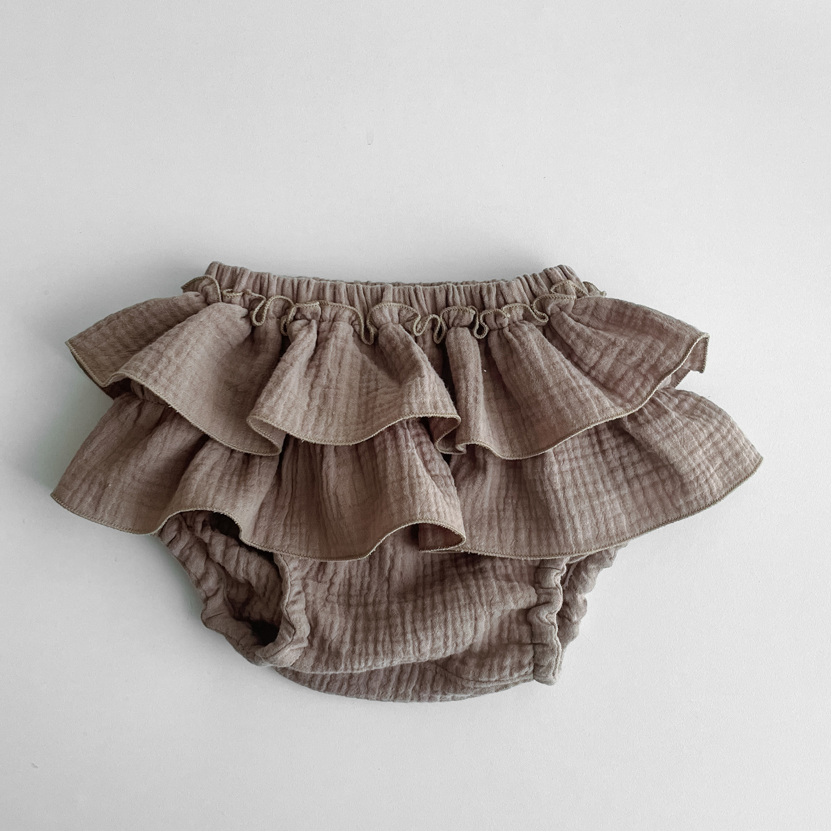 024 Блумеры с воланами. Эко-одежда для детей