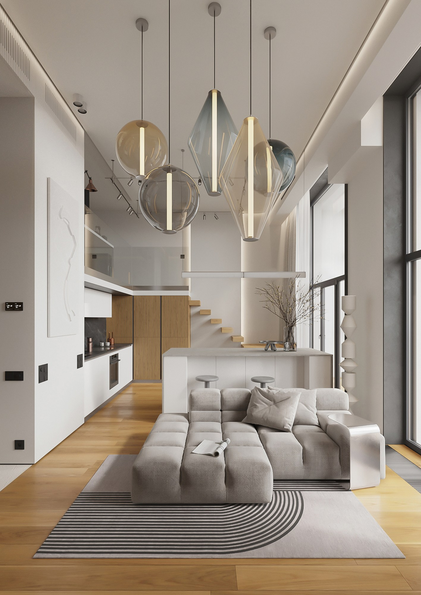 Визуализация квартиры в ЖК Событие. 3D визуализатор интерьеров Ксения Жарко