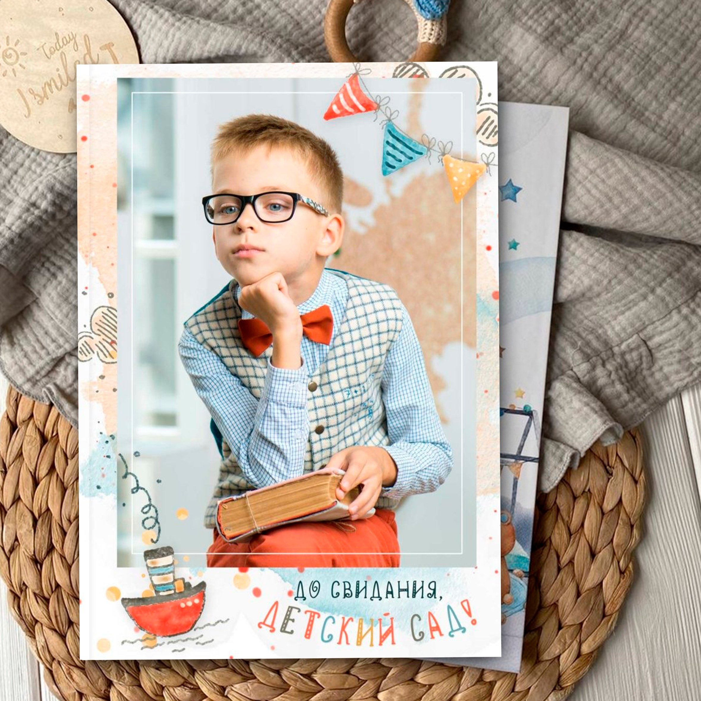 medlori Выпускной альбом&nbsp;для детского сада на 2 разворота, ТРЮМО. Выпускные альбомы в Липецке Медведева Лариса medlori book 