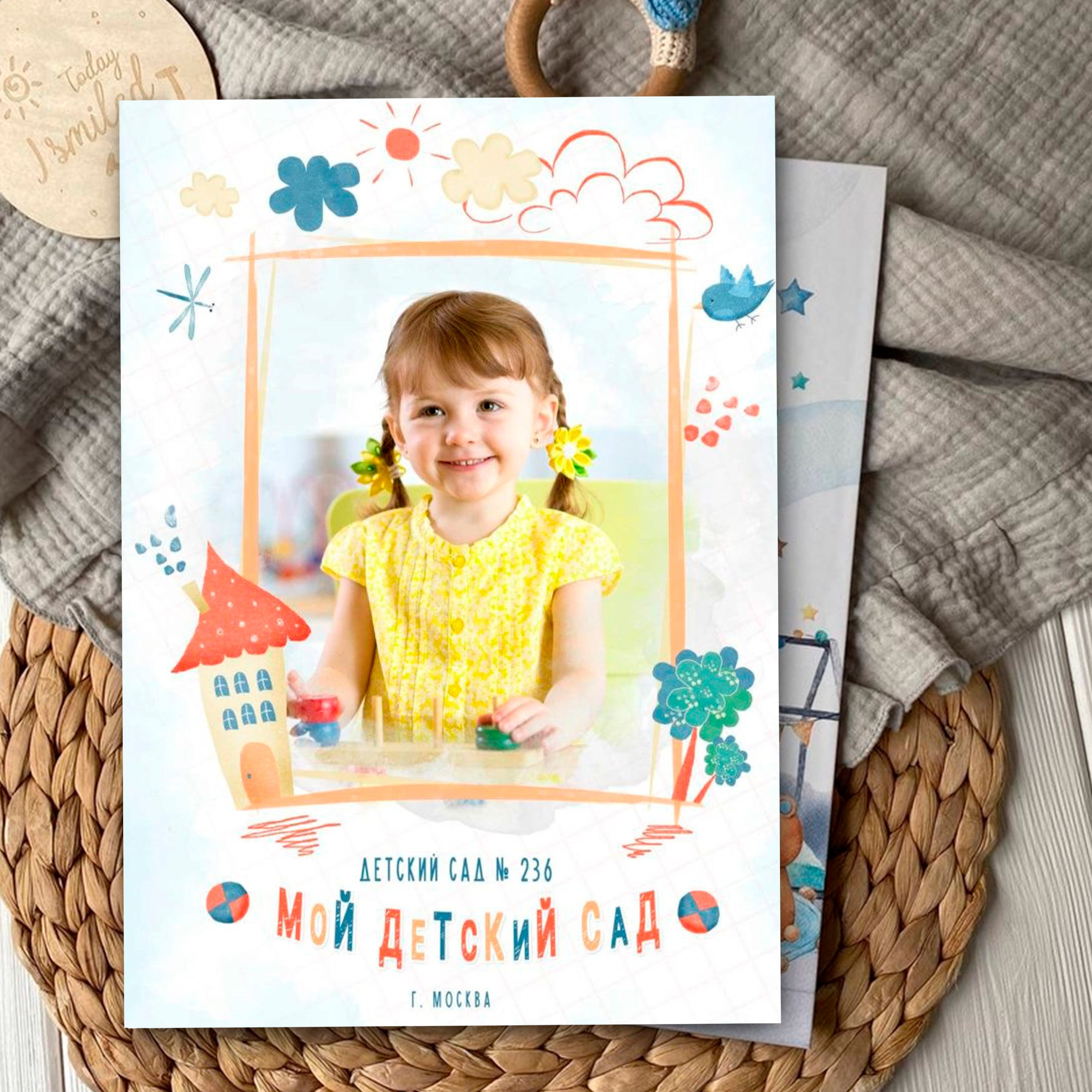 medlori Выпускной альбом&nbsp;для детского сада на 2 разворота, ТРЮМО. Выпускные альбомы в Липецке Медведева Лариса medlori book 