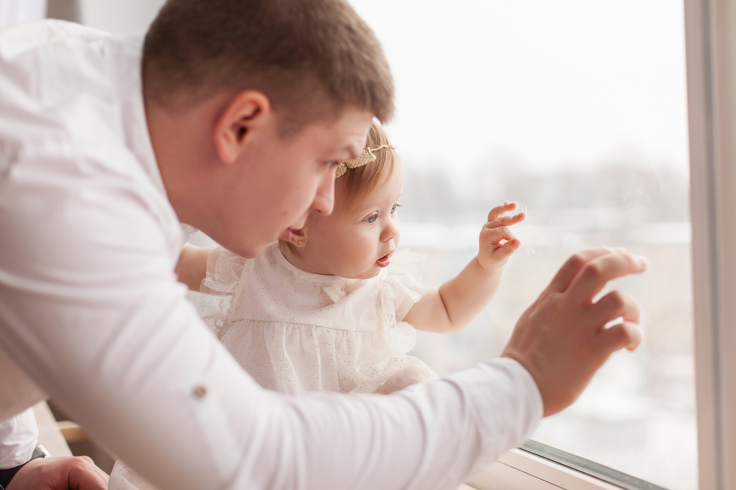 Первый день рождения с тортиком. Детский фотограф в Самаре