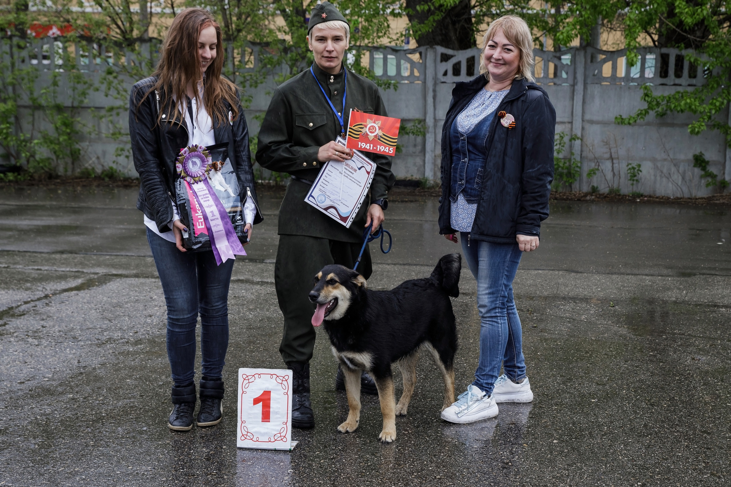 Третья выставка беспородных собак «Для дружбы не важна порода». НРОО КЦ "Собаковод"