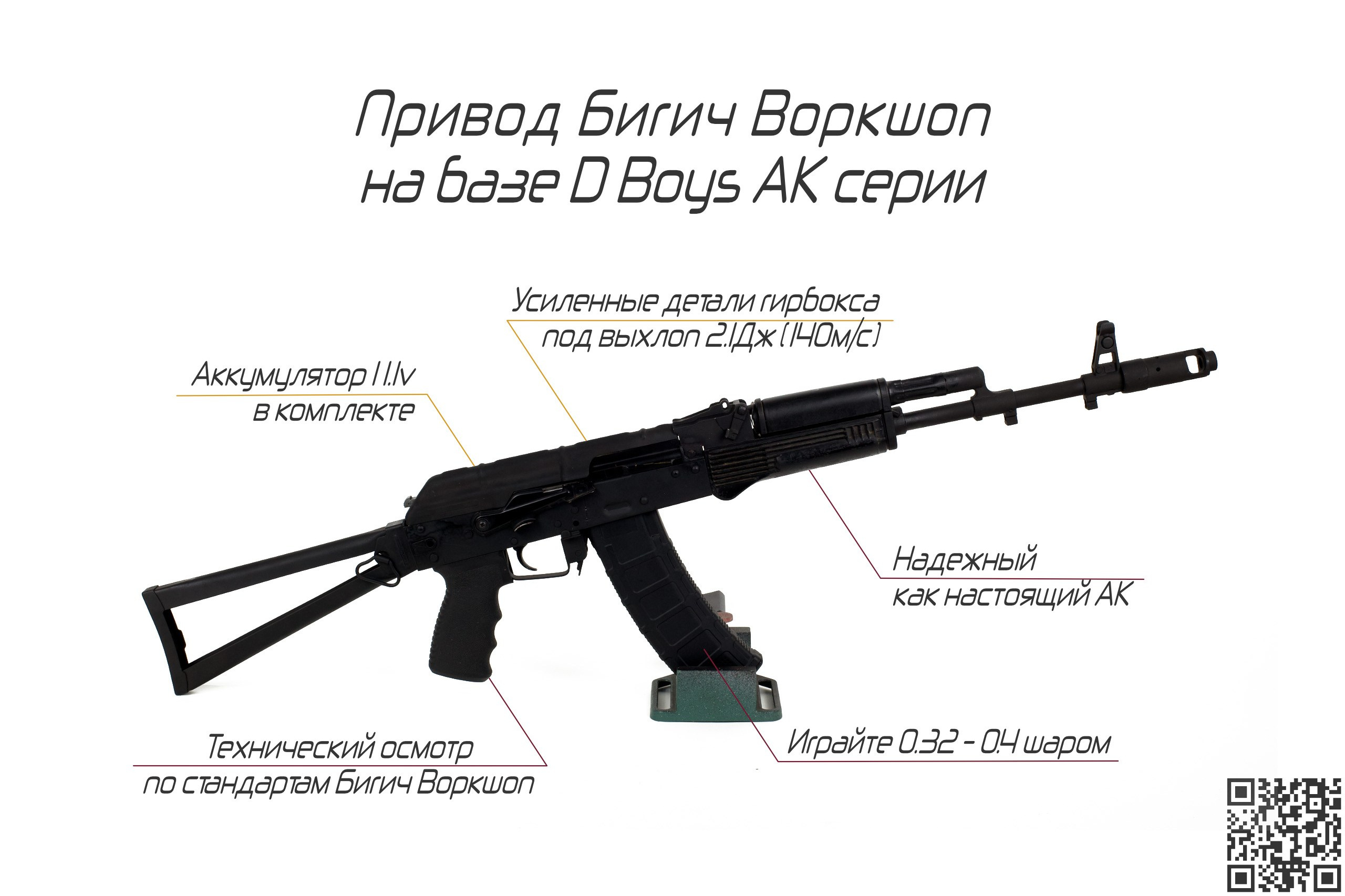 Страйкбольные автоматы в тюнинге купить в Москве. Страйкбольная мастерская Бигич Воркшоп
