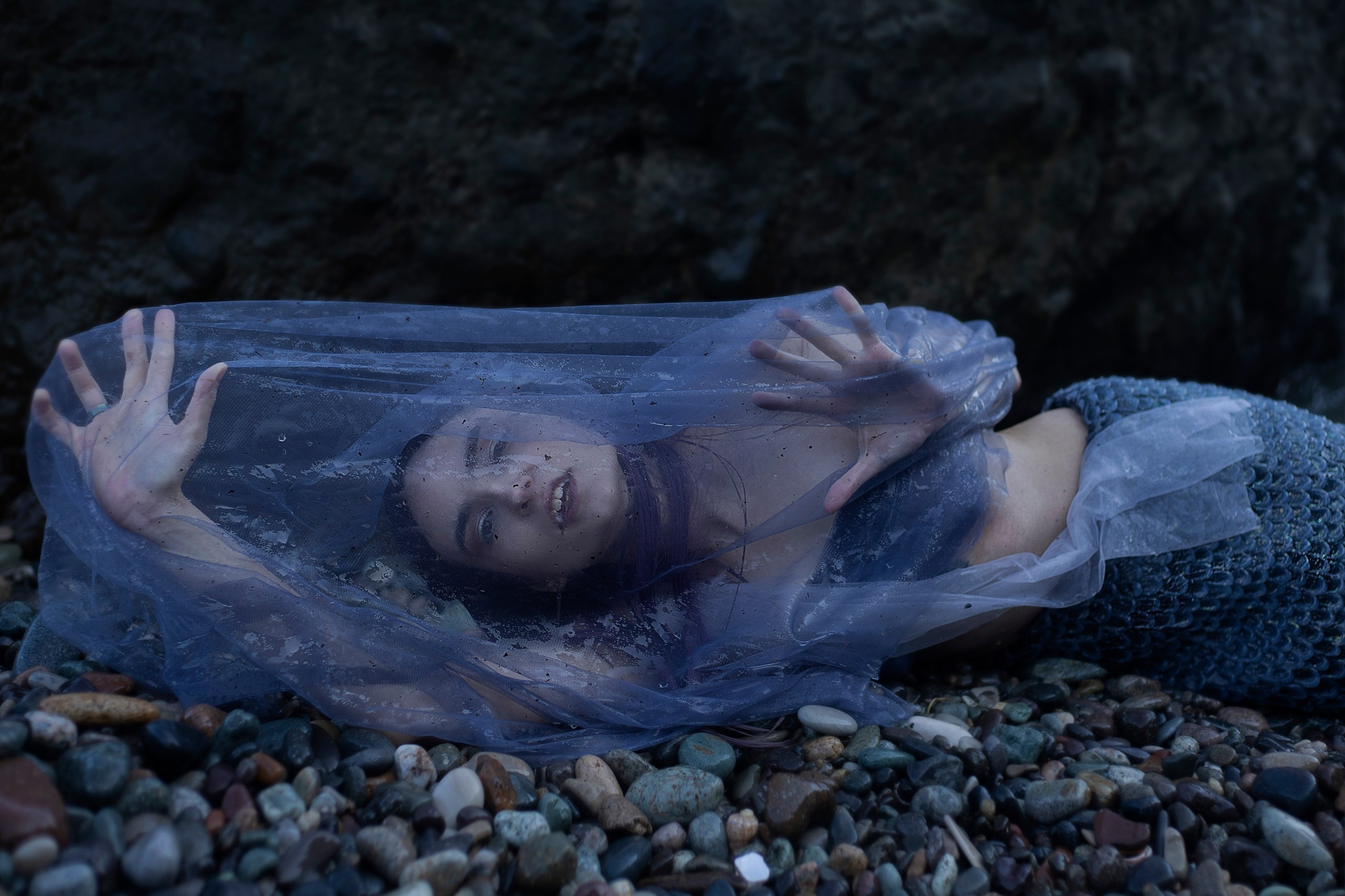 Mermaid. Art photographer Tatiana Serbina