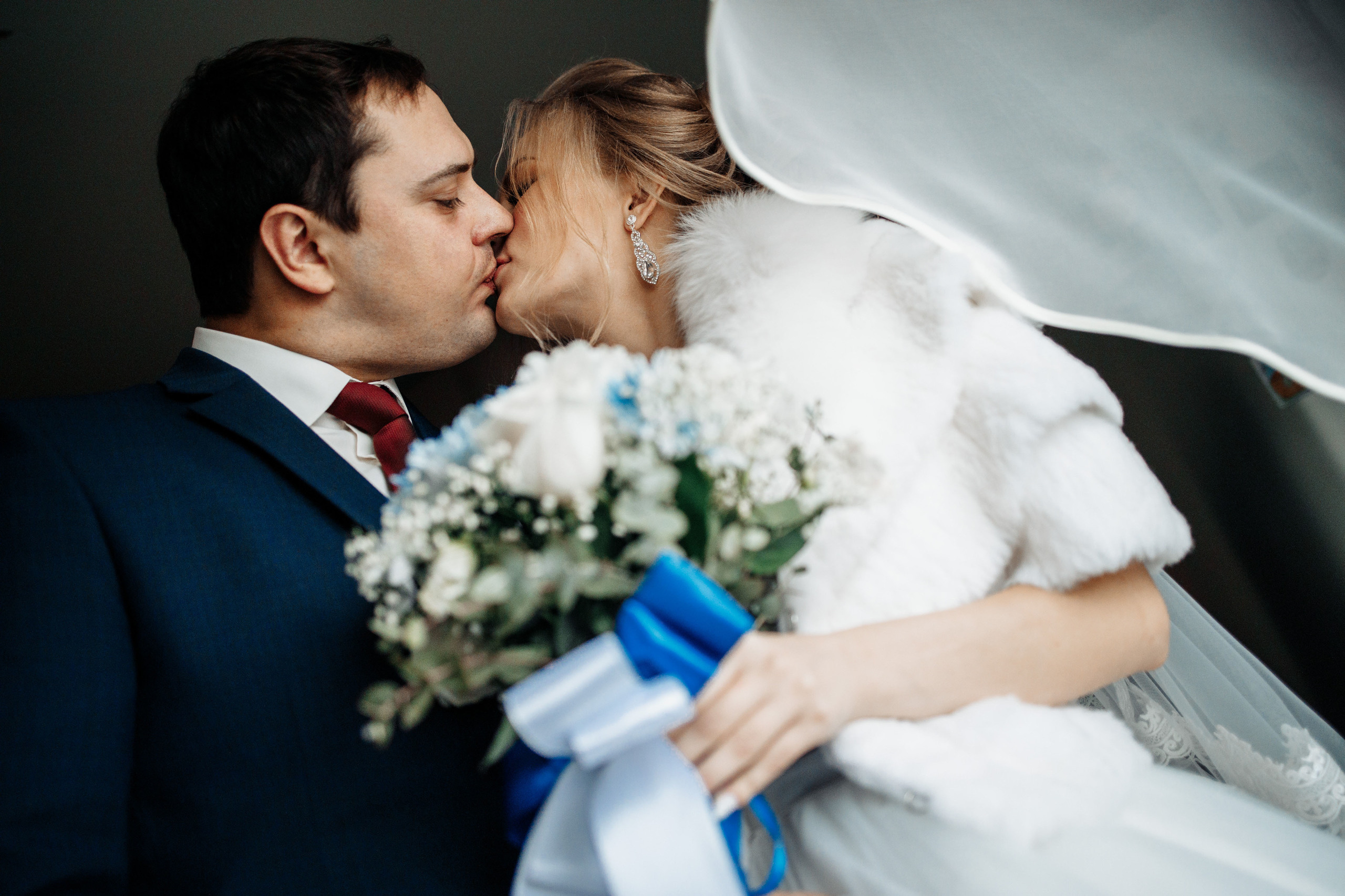 Зимняя свадьба в области. Свадебный фотограф Вашкевич Денис