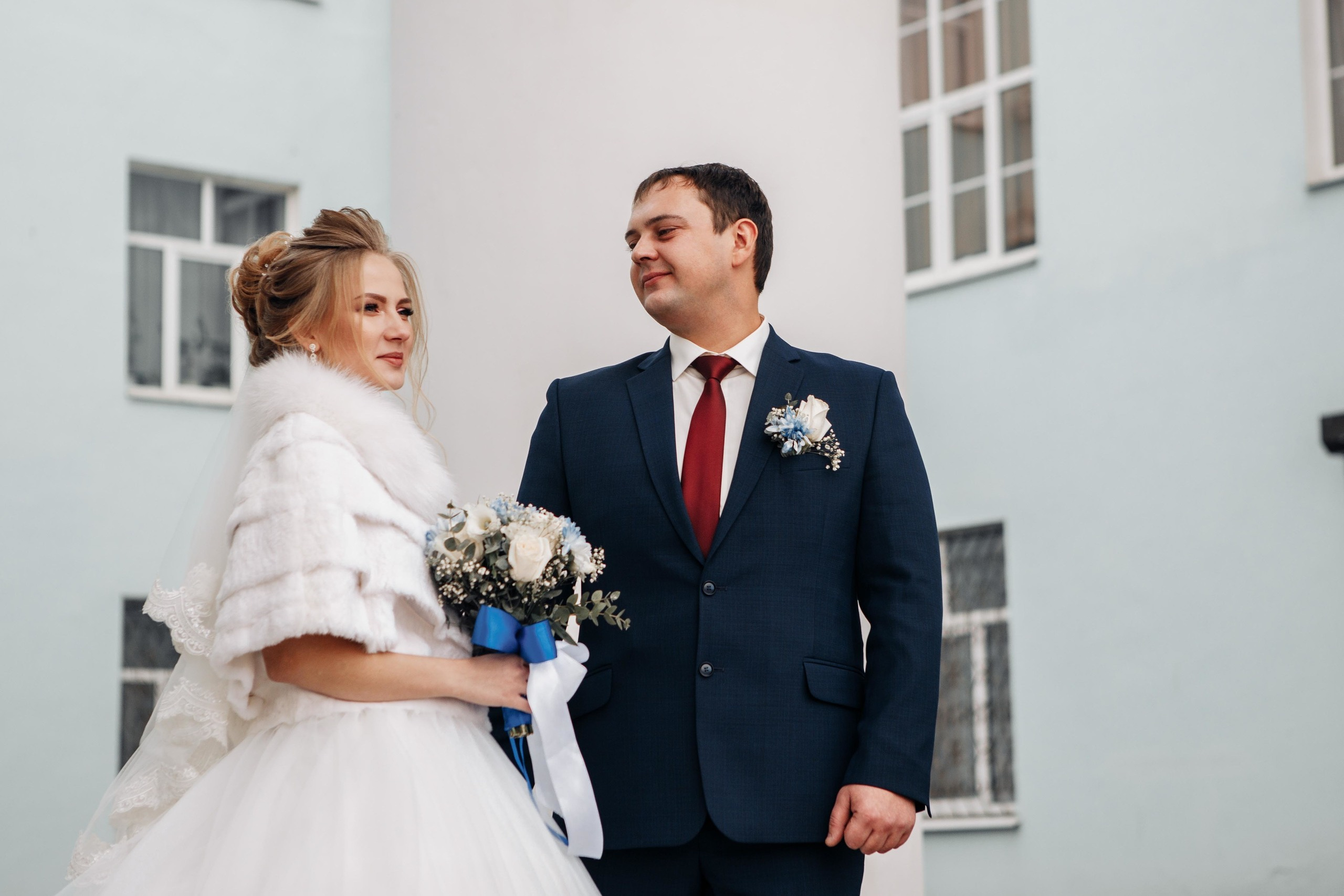 Зимняя свадьба в области. Свадебный фотограф Вашкевич Денис