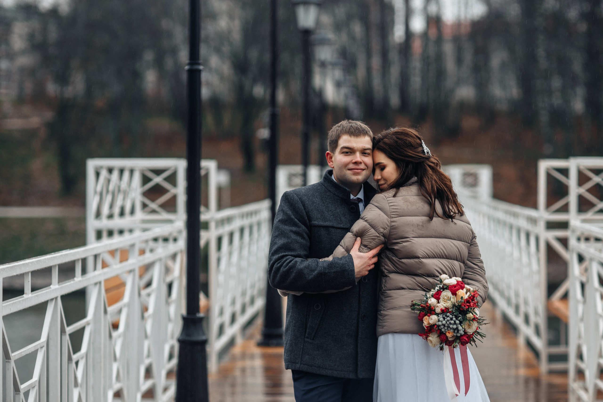 Свадьба в дождливый день. Свадебный фотограф Вашкевич Денис