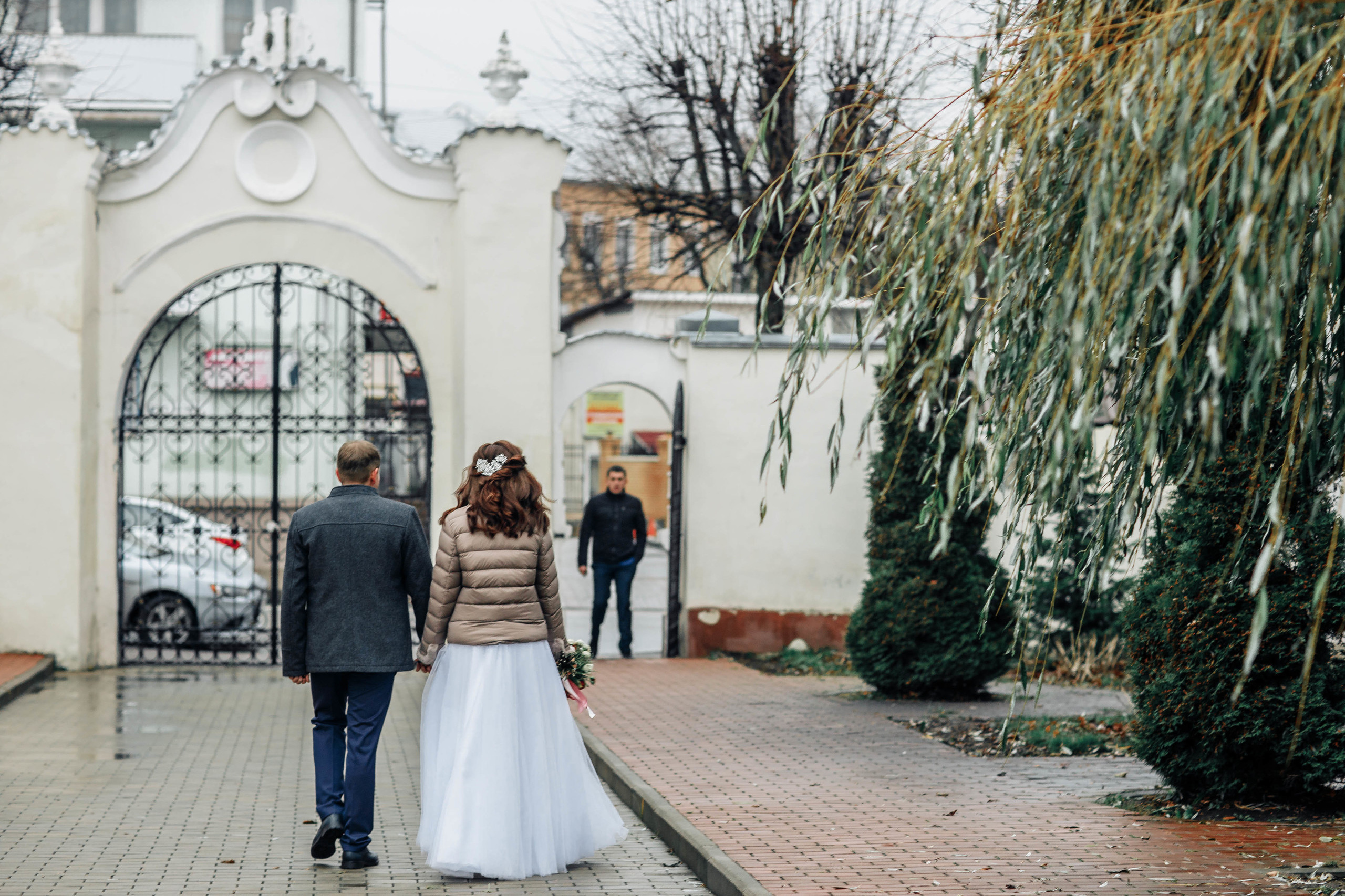 Свадьба в дождливый день. Свадебный фотограф Вашкевич Денис