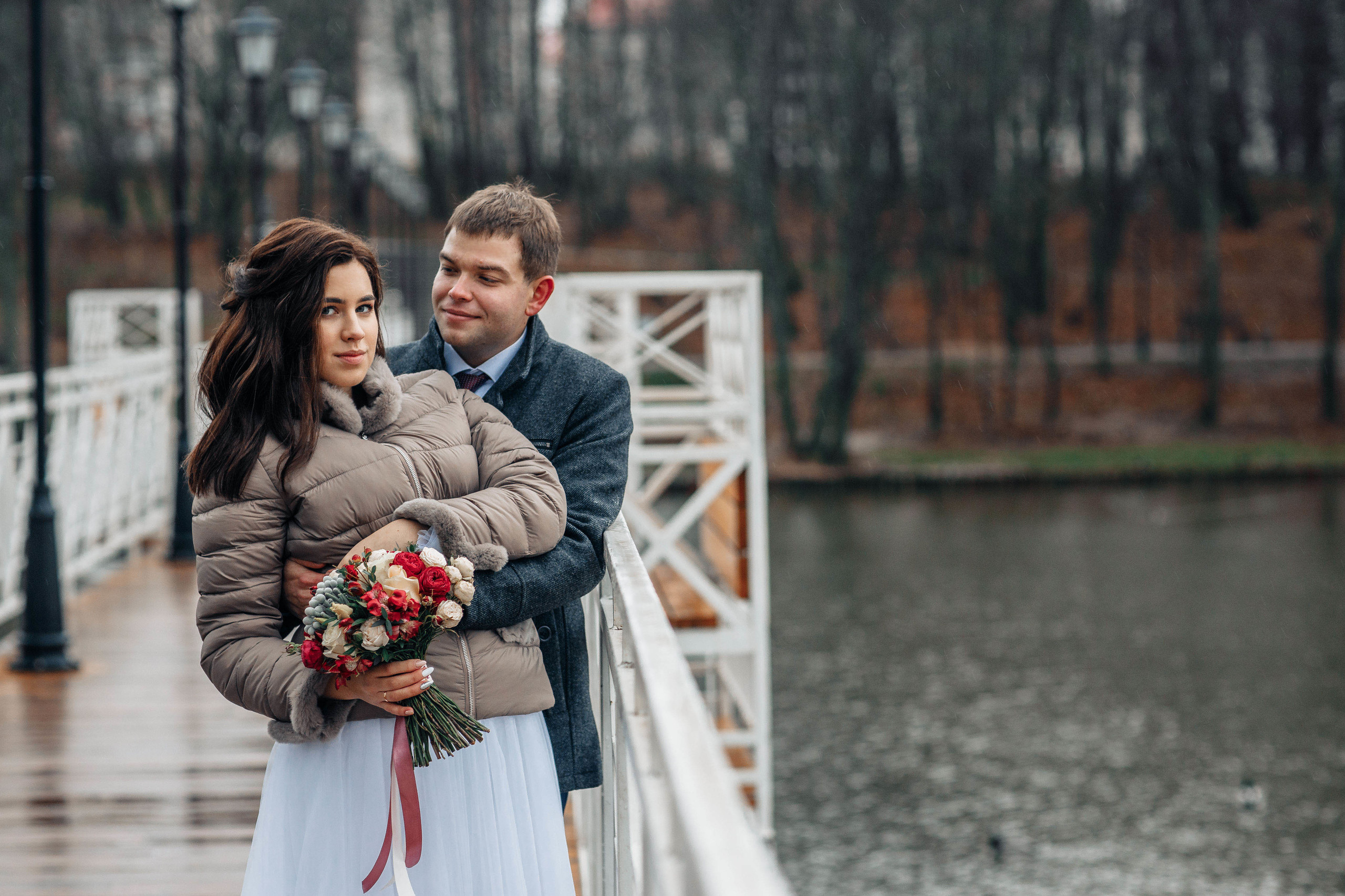 Свадьба в дождливый день. Свадебный фотограф Вашкевич Денис