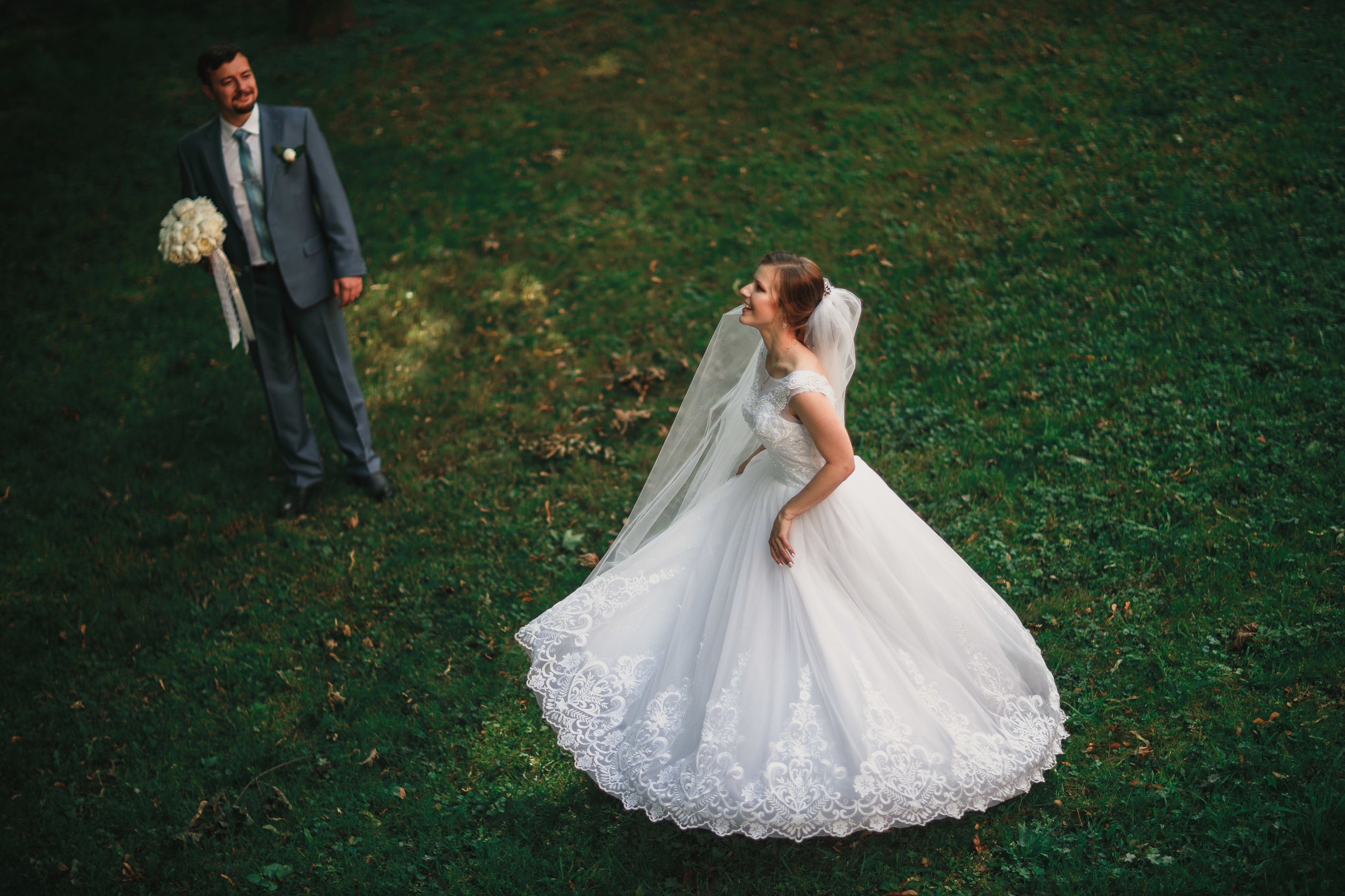 Свадьба за городом. Свадебный фотограф Вашкевич Денис