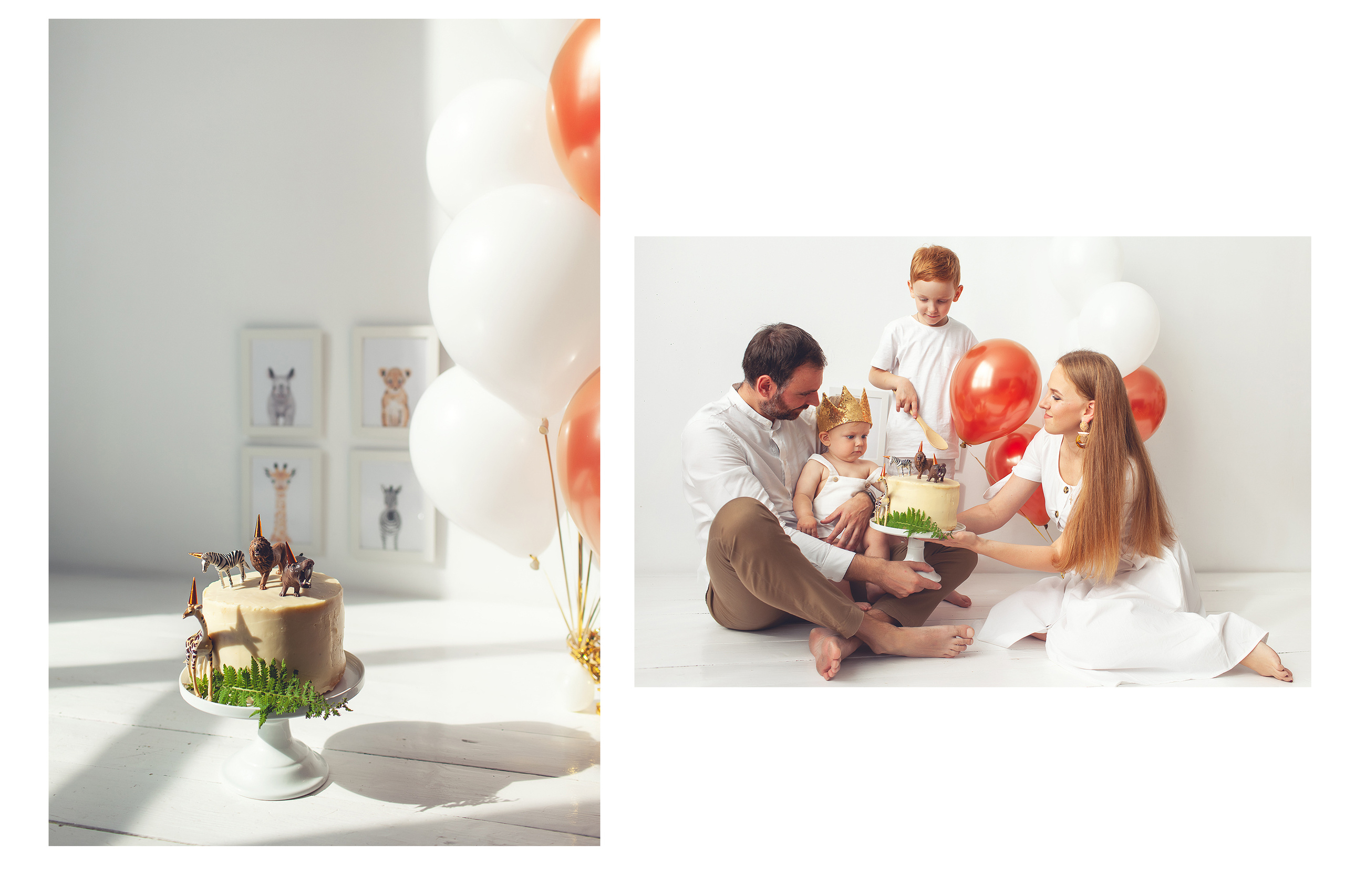 Когда тебя зовут Лев🦁, то и первый День рождения соответствующий🔥⠀Весь. Детский фотограф в Самаре