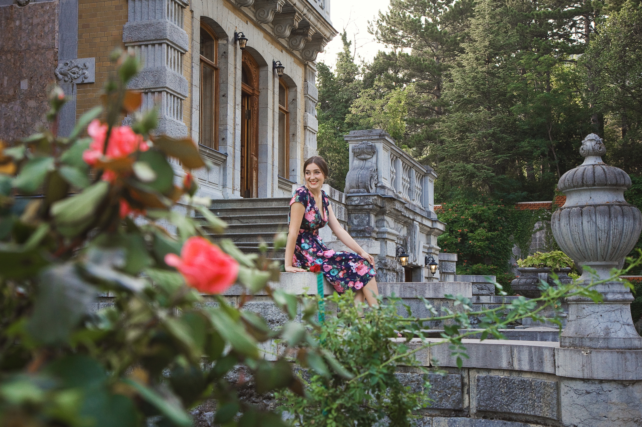 Фотосъёмка в Массандровском дворце. Профессиональный фотограф в Ялте — Вячеслава Калинина