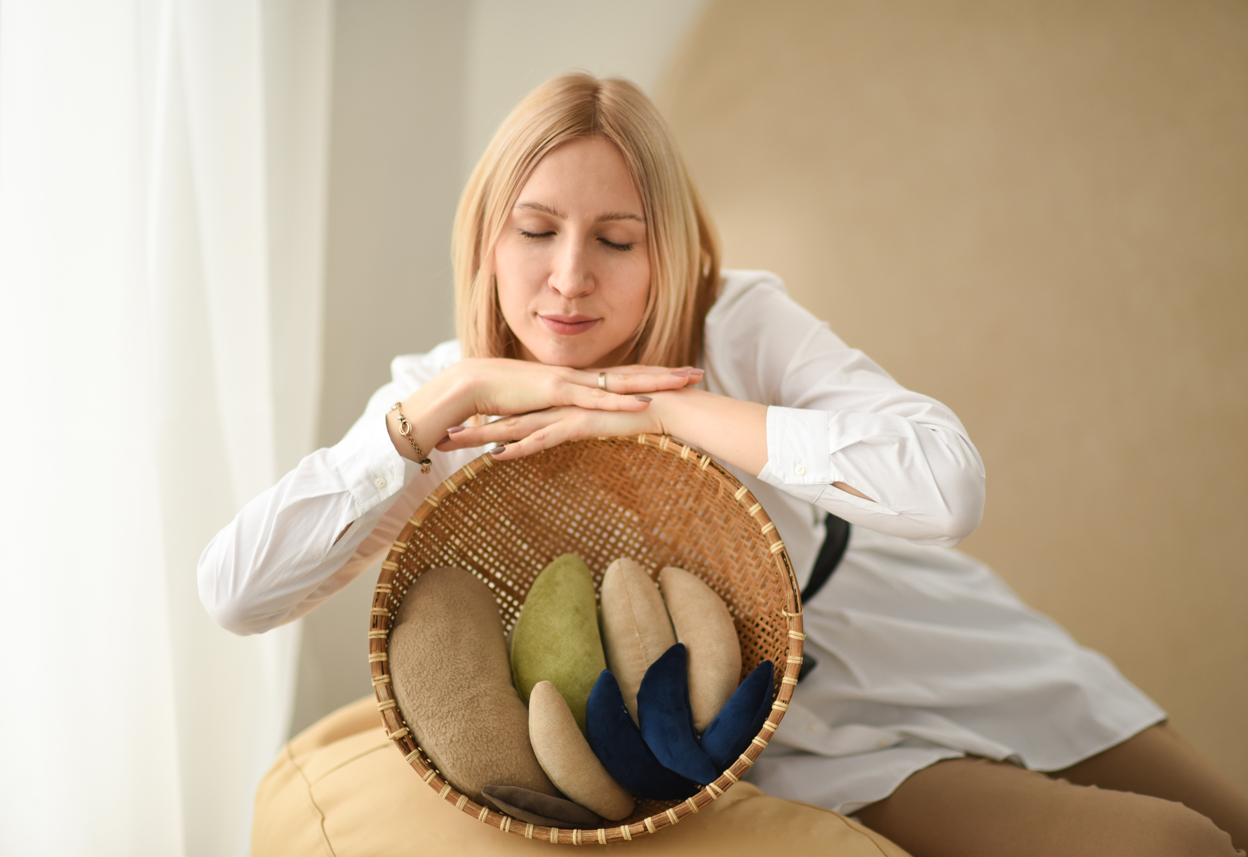 Фотосессия ньюборн в Казани. Фотограф новорождённых малышей и детский фотограф В Казани Лана Максим
