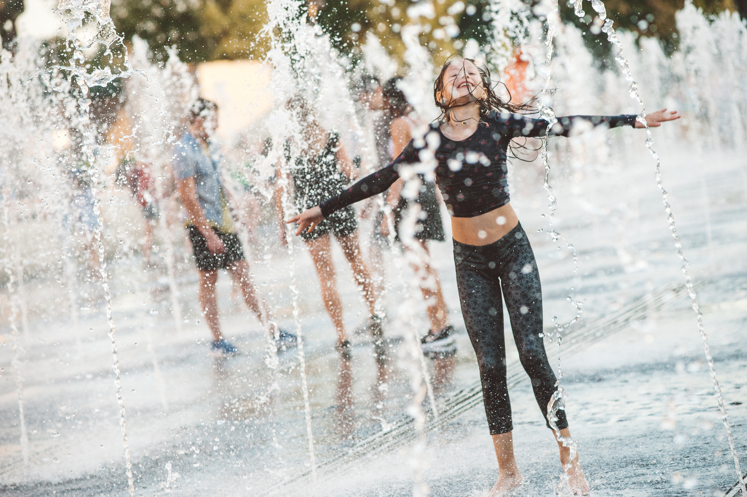 Вечерняя фотопрогулка в закатных лучах. Семейный фотограф в Москве Елена Снегирева
