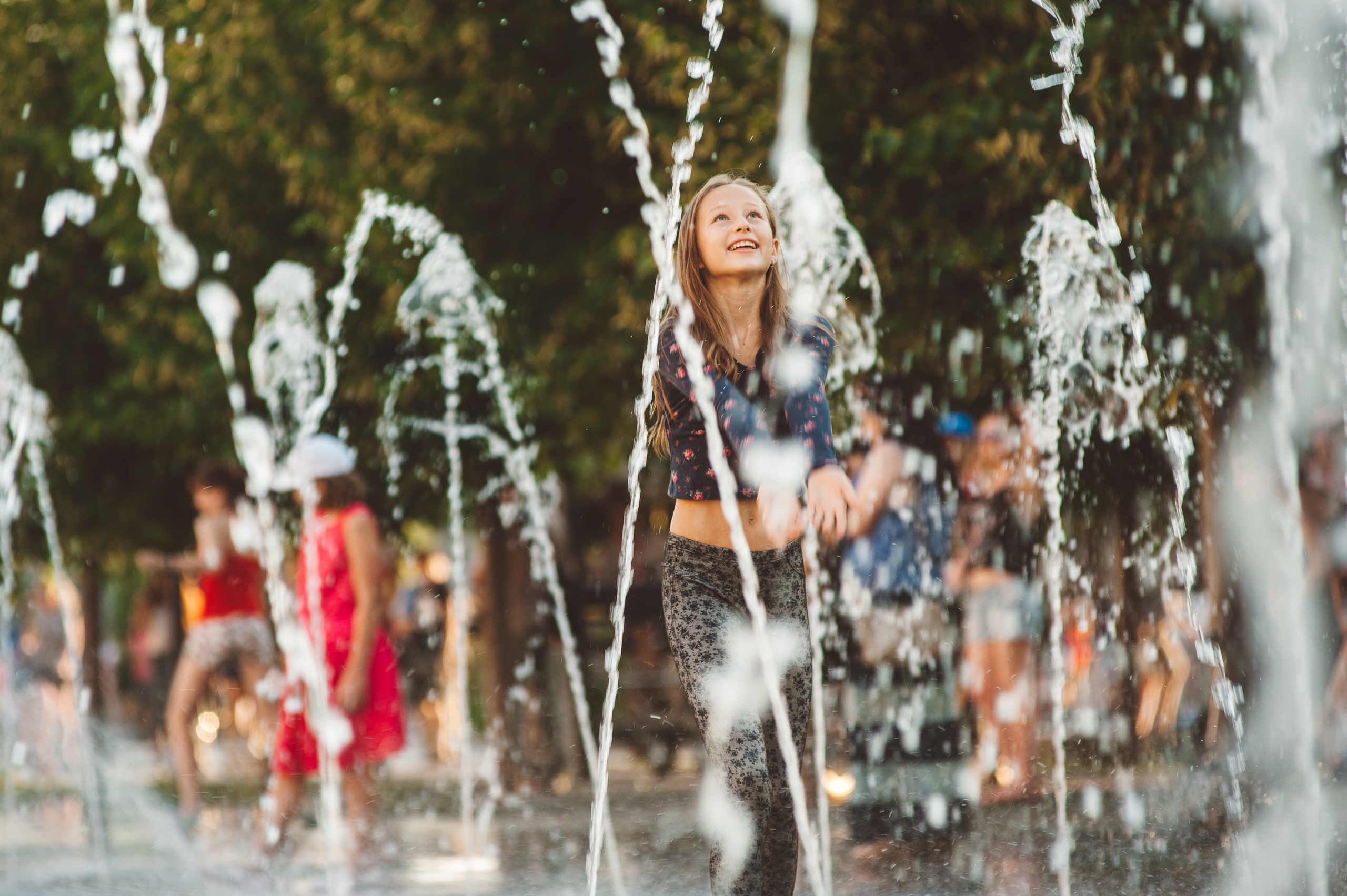 Вечерняя фотопрогулка в закатных лучах. Семейный фотограф в Москве Елена Снегирева